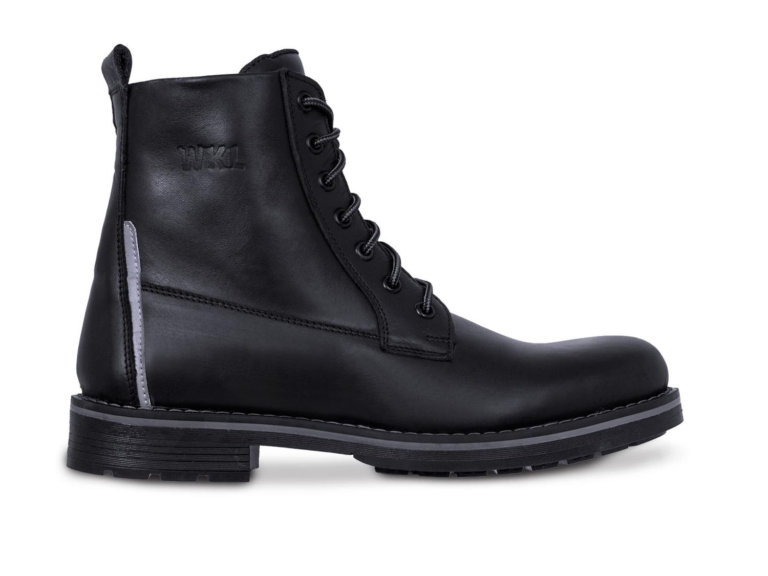 Bota Hombre Moto Biker Casual Workland 89505 Negro Cloud — imagen 3