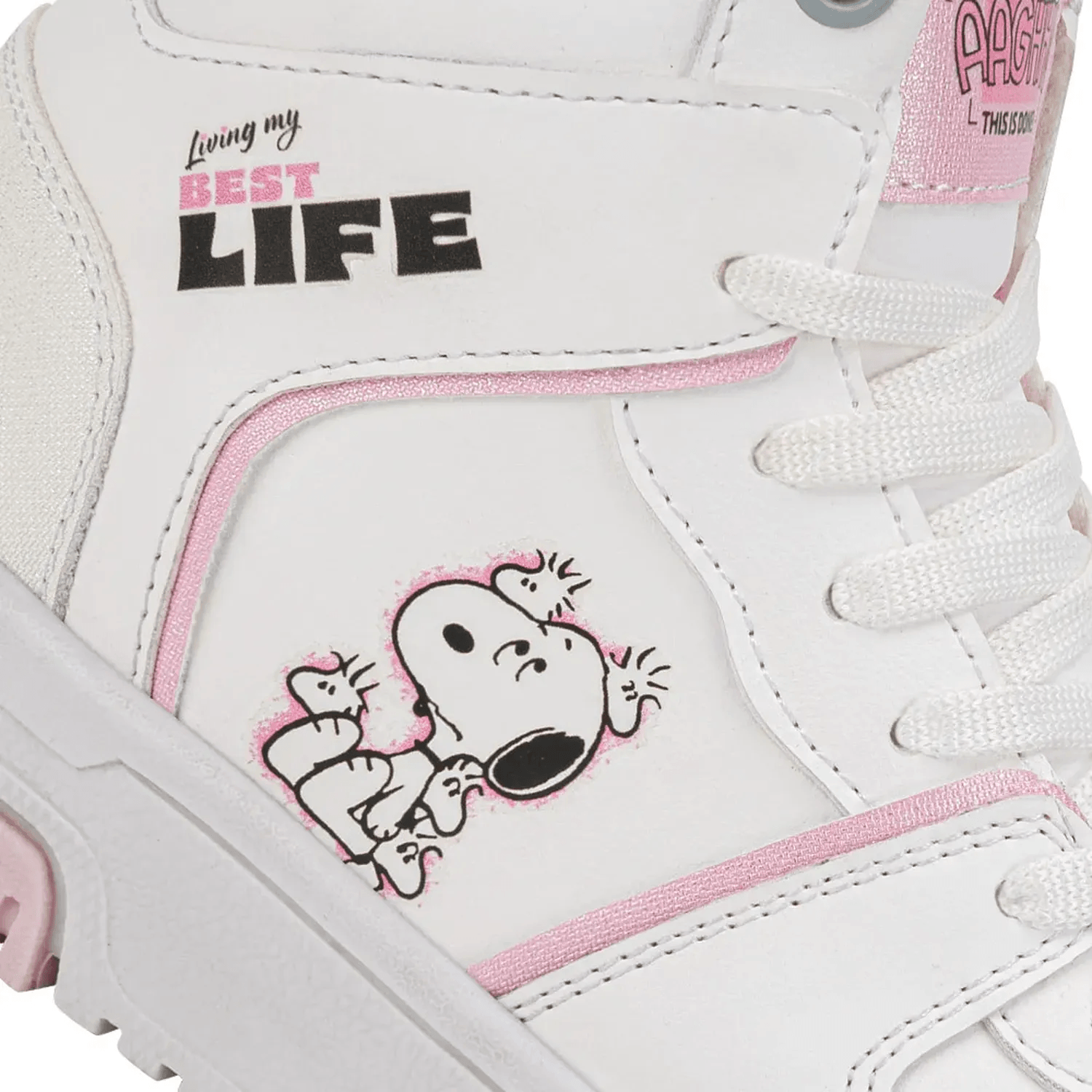Tenis Escolar Peanuts Niña Snoopy Serigrafia 1340108 — imagen 6