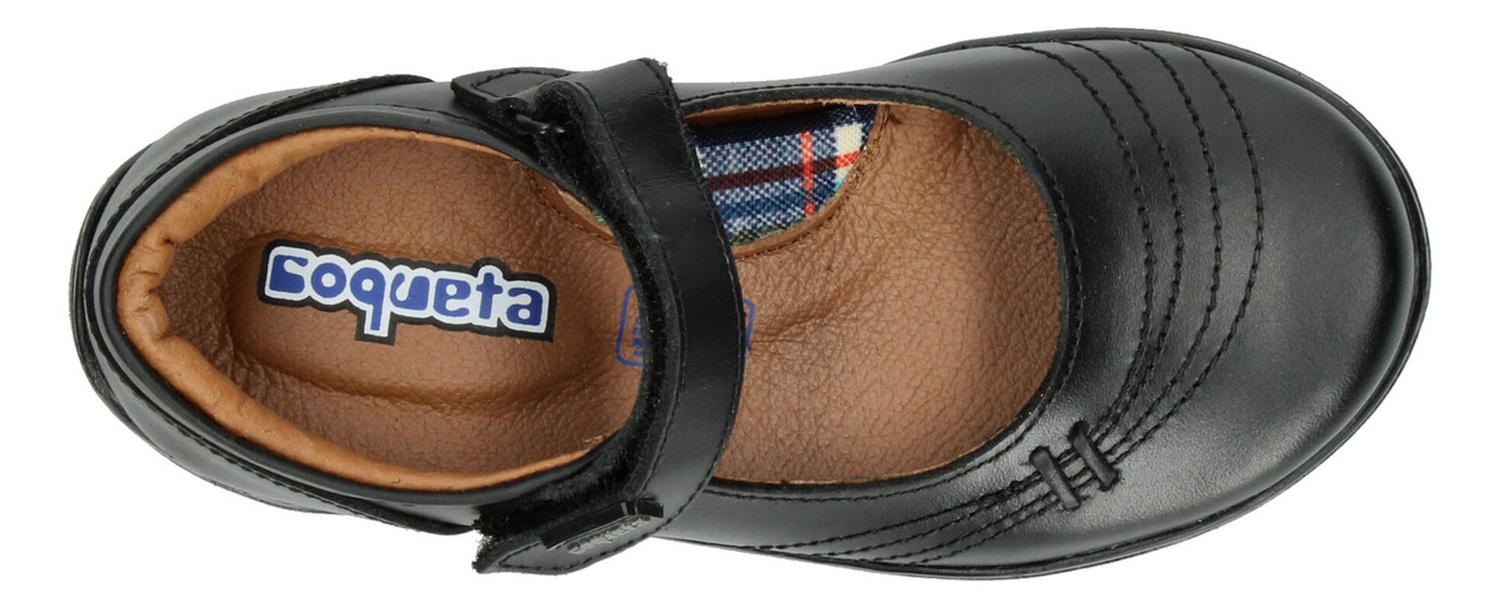 Zapato Niña Coqueta Negro Escolar Infantil T18-21 — imagen 9