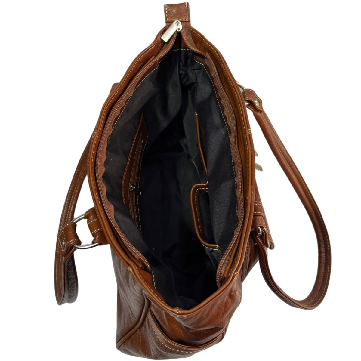 Bolsa De Piel Original Américana Jf21 — imagen 9