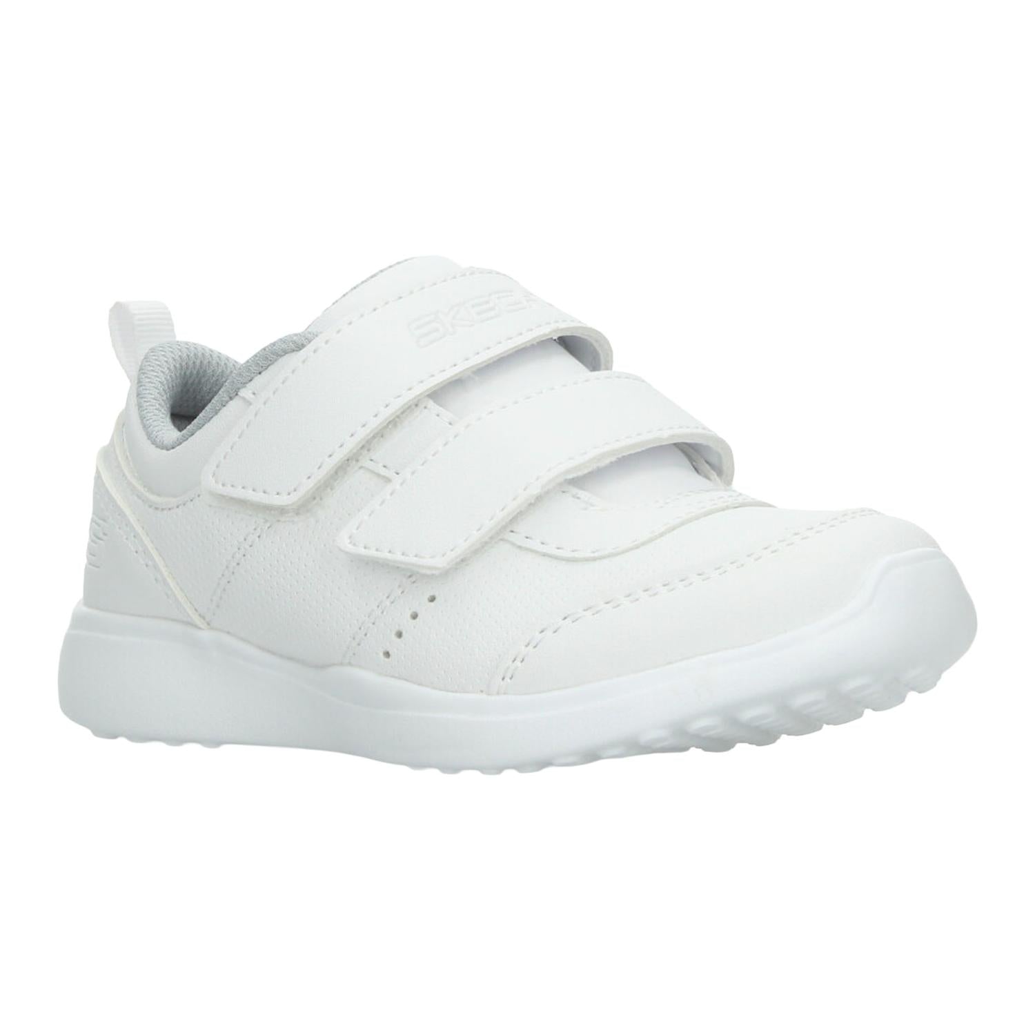 Tenis Niña Skechers Blanco Deportivo Infantil T17-22 — imagen 3