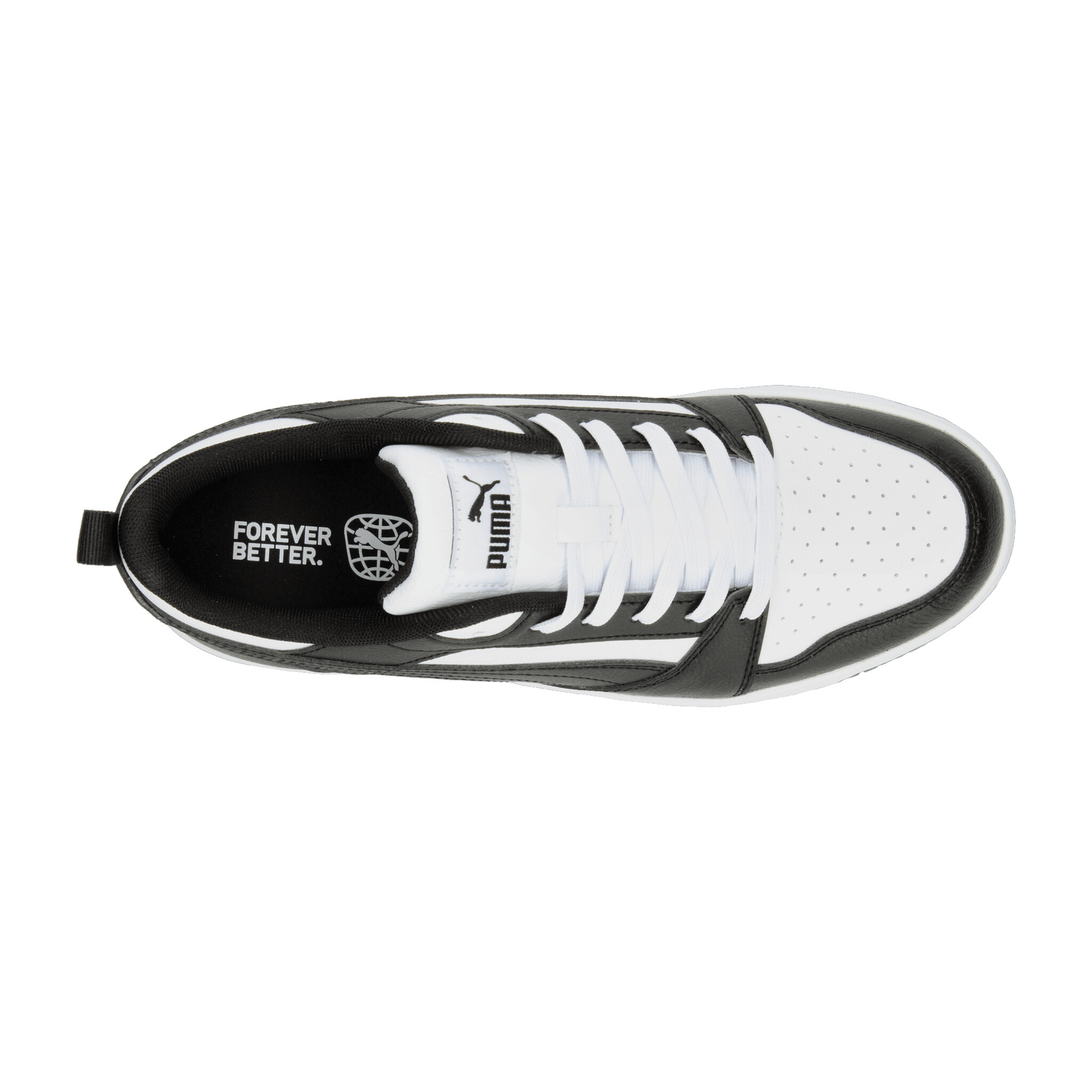 Tenis Hombre Puma Rebound Low Negro Casual Caballero — imagen 9