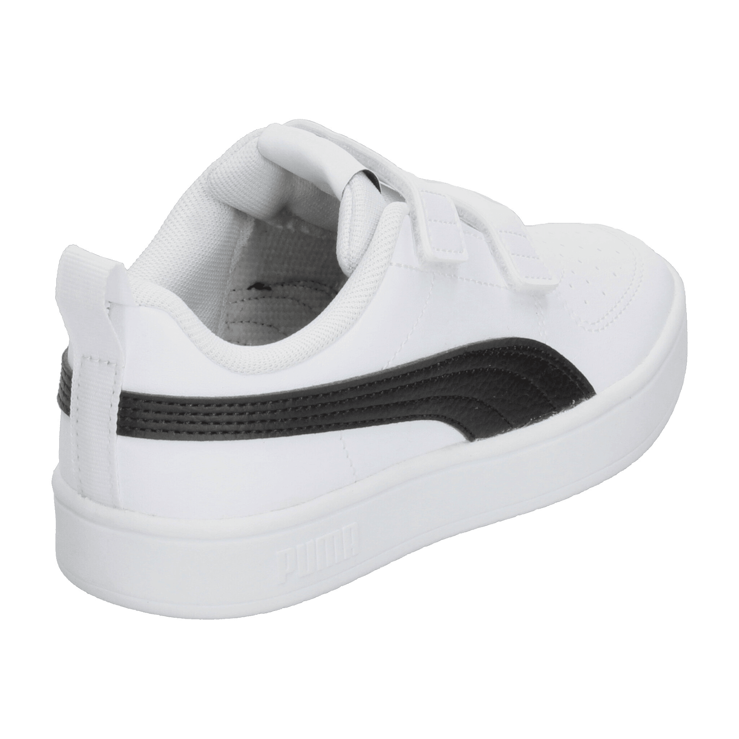 Tenis Puma Rickie V Niño Casual Blanco Infantil T16-22 — imagen 3