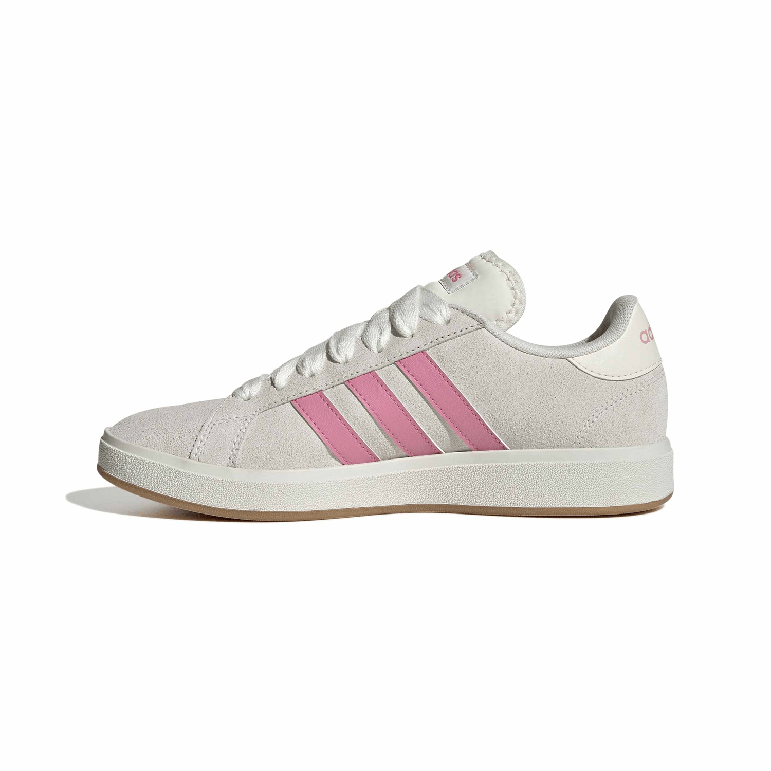 Tenis Adidas Grand Court Dama Casual Gris Mujer — imagen 4
