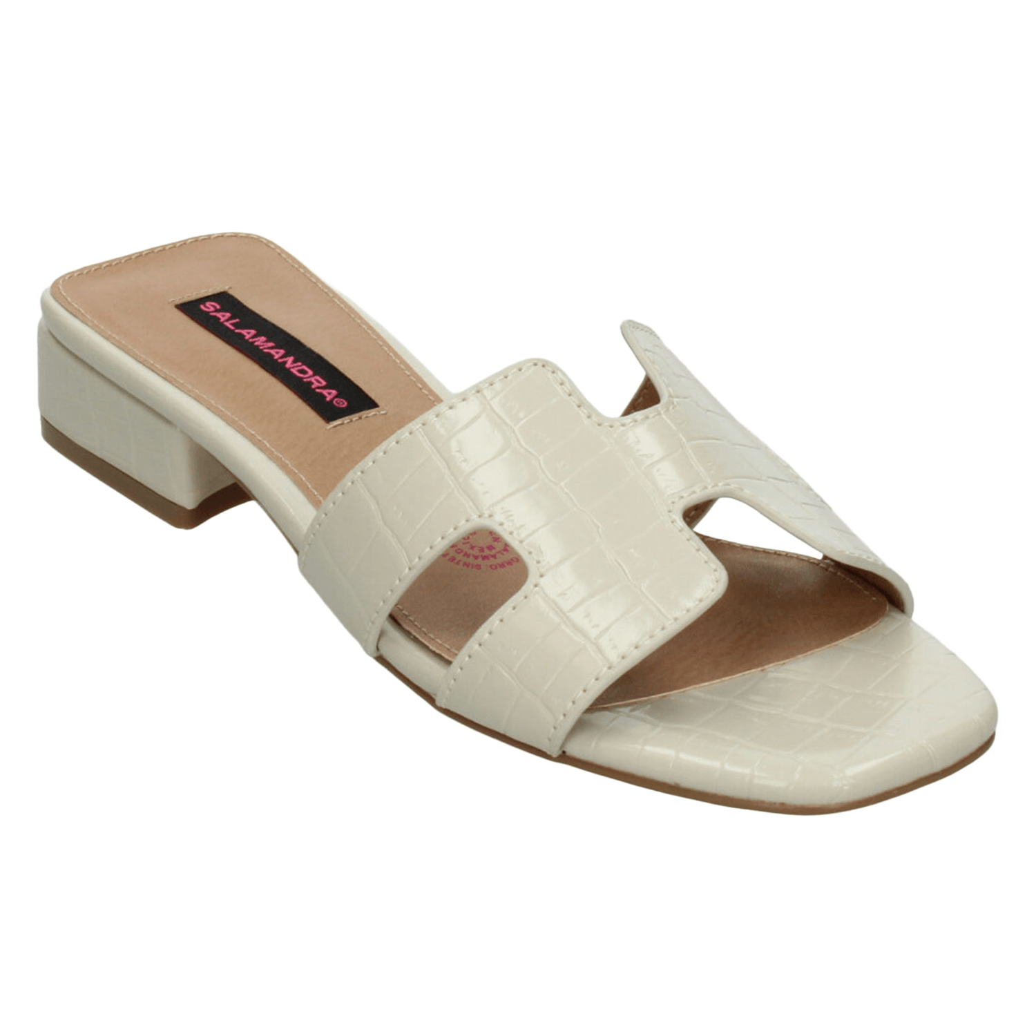 Sandalias Salamandra Dama Blanco Casual Para Mujer — imagen 5
