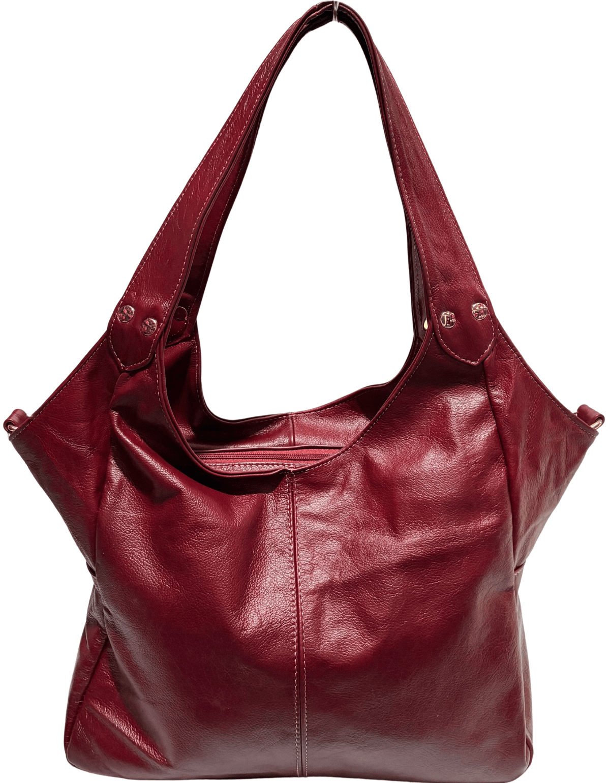 Bolsa De Piel Legitima Original Grande Tote De Hombro Jf70 — imagen 14
