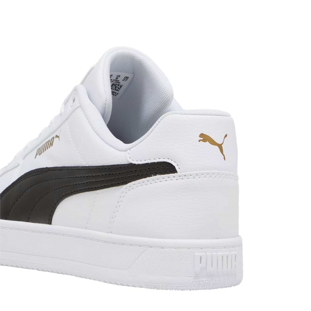 Tenis Puma Caven 2.0 Blanco/Negro - Hombre — imagen 5