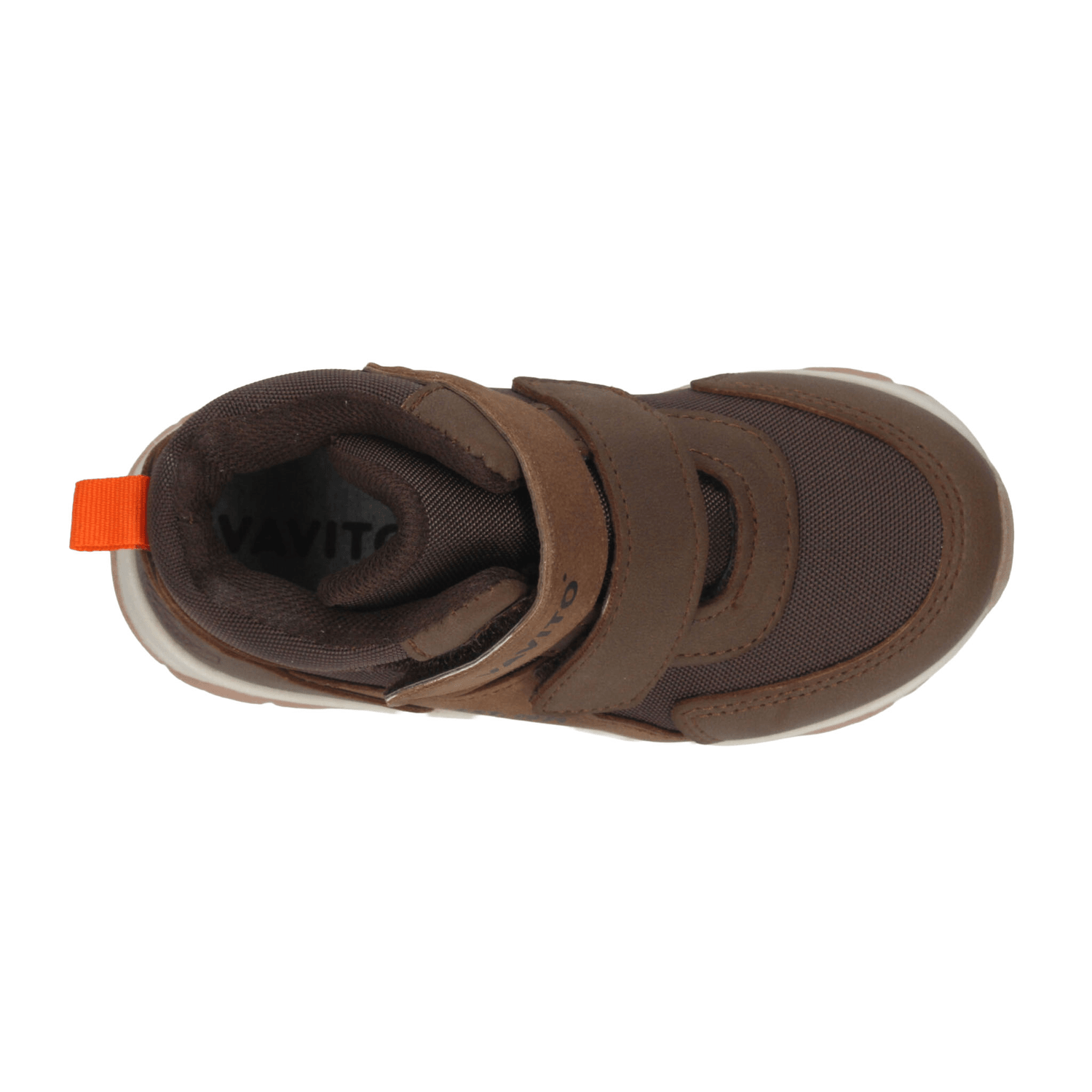 Bota Niño Vavito Café Casual Cintas Adhesivas Infantil T15-18 — imagen 8