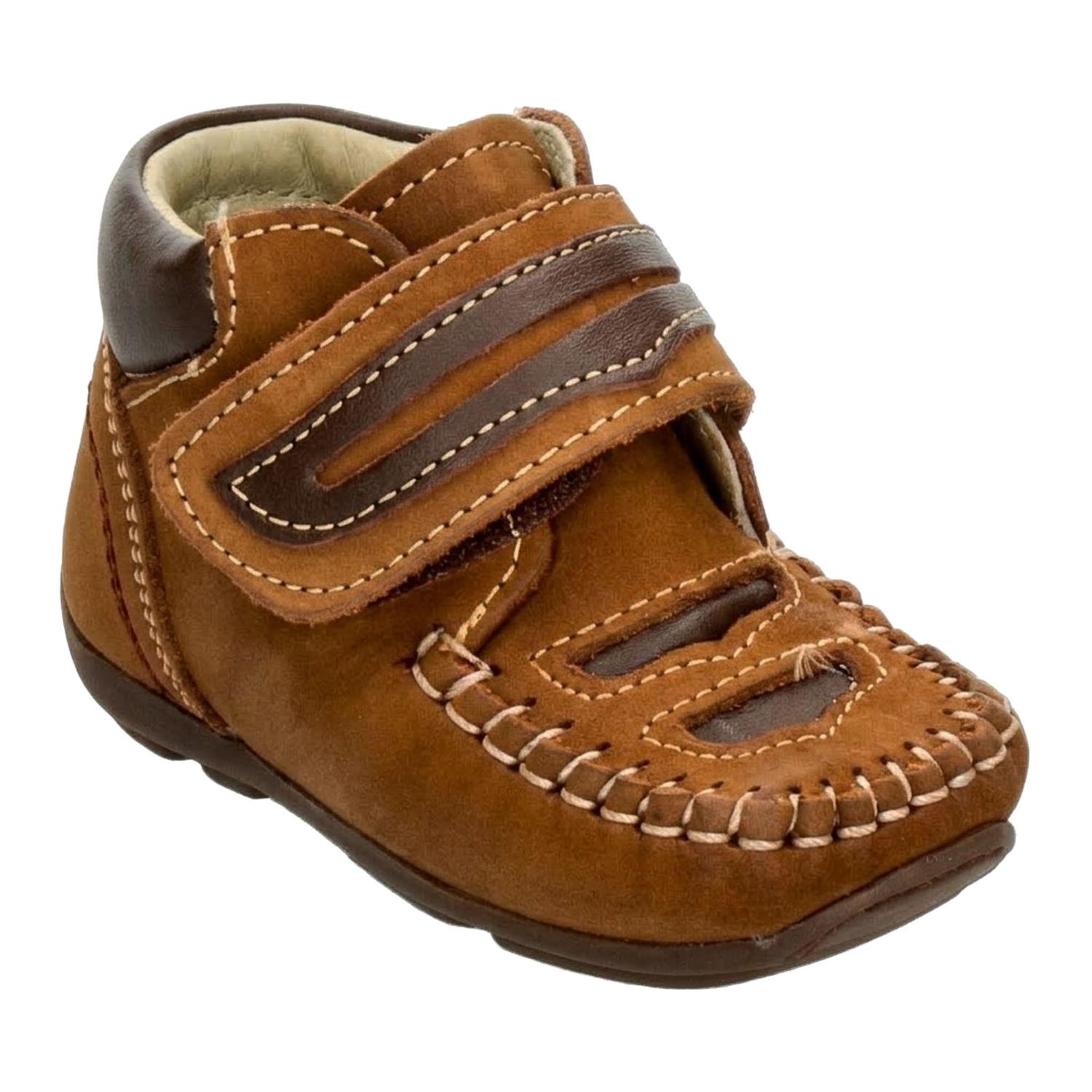 Zapato Pingo Niño Primeros Pasos Casual Café Infantil T11-14 — imagen 5