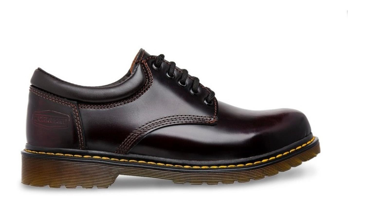 Zapato Casual Hombre Workland 71301 Vino — imagen 2