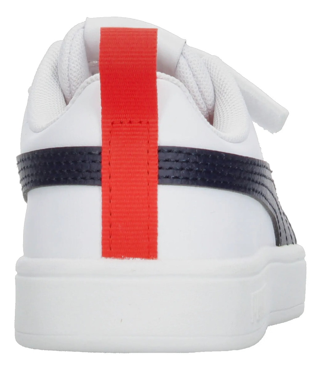 Tenis Puma Rickie V Niño Casual Urbano Blanco Infantil T16-22 — imagen 16