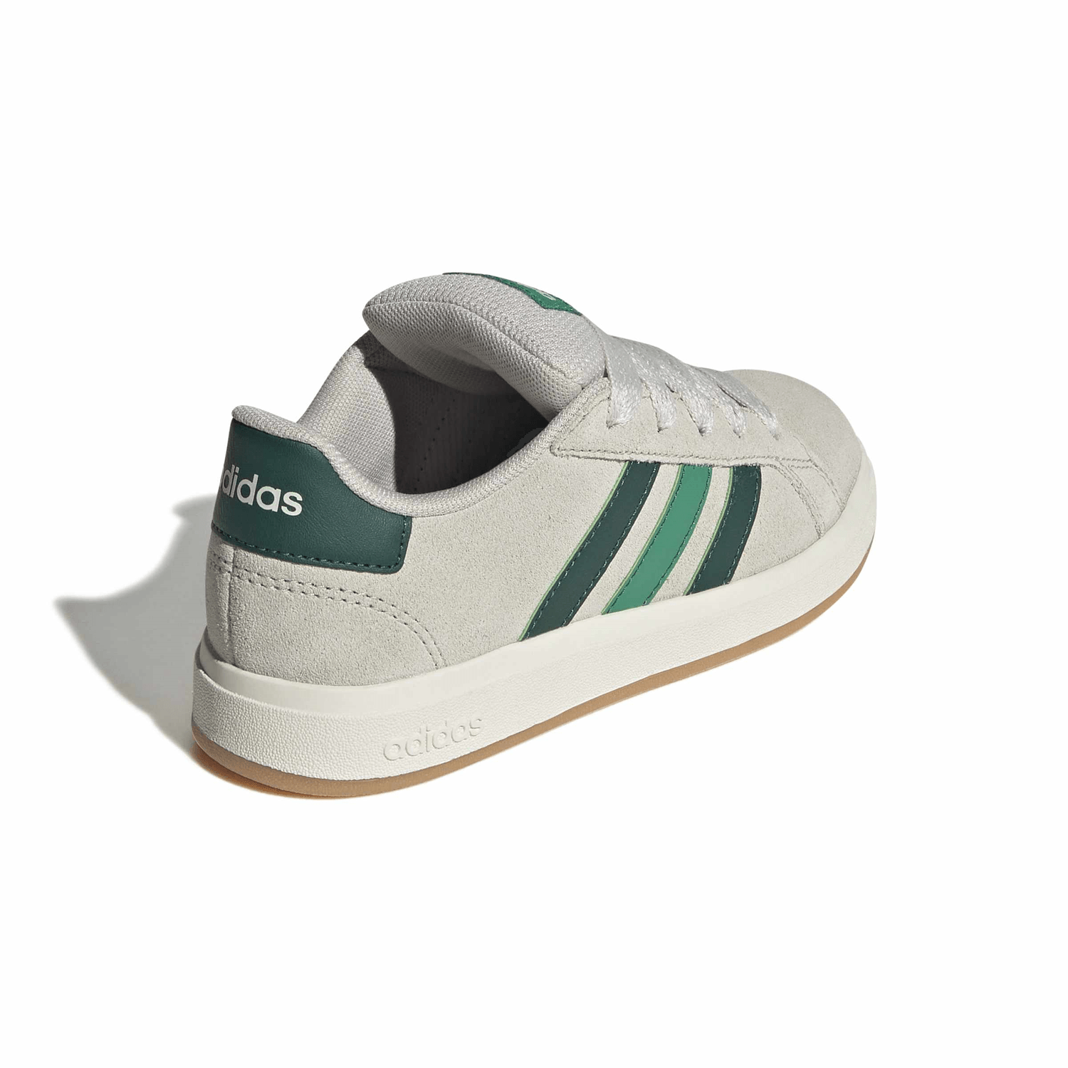 Tenis Adidas Grand Court 00s K Niño Gris Casual Infantil T22-27 — imagen 4