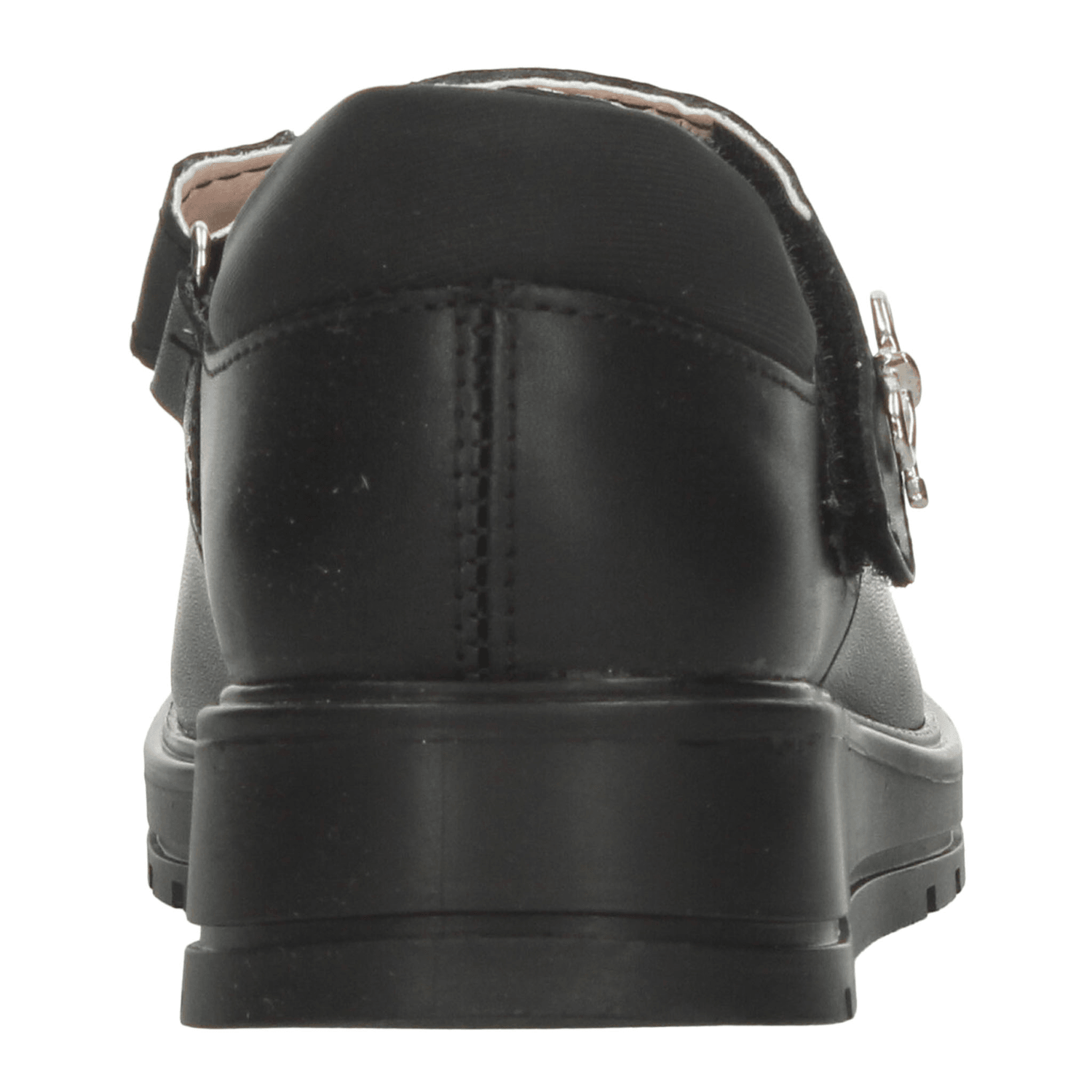 Zapato Yuyin Niña Negro Escolar Cinta Adhesiva Infantil T22-26 — imagen 8