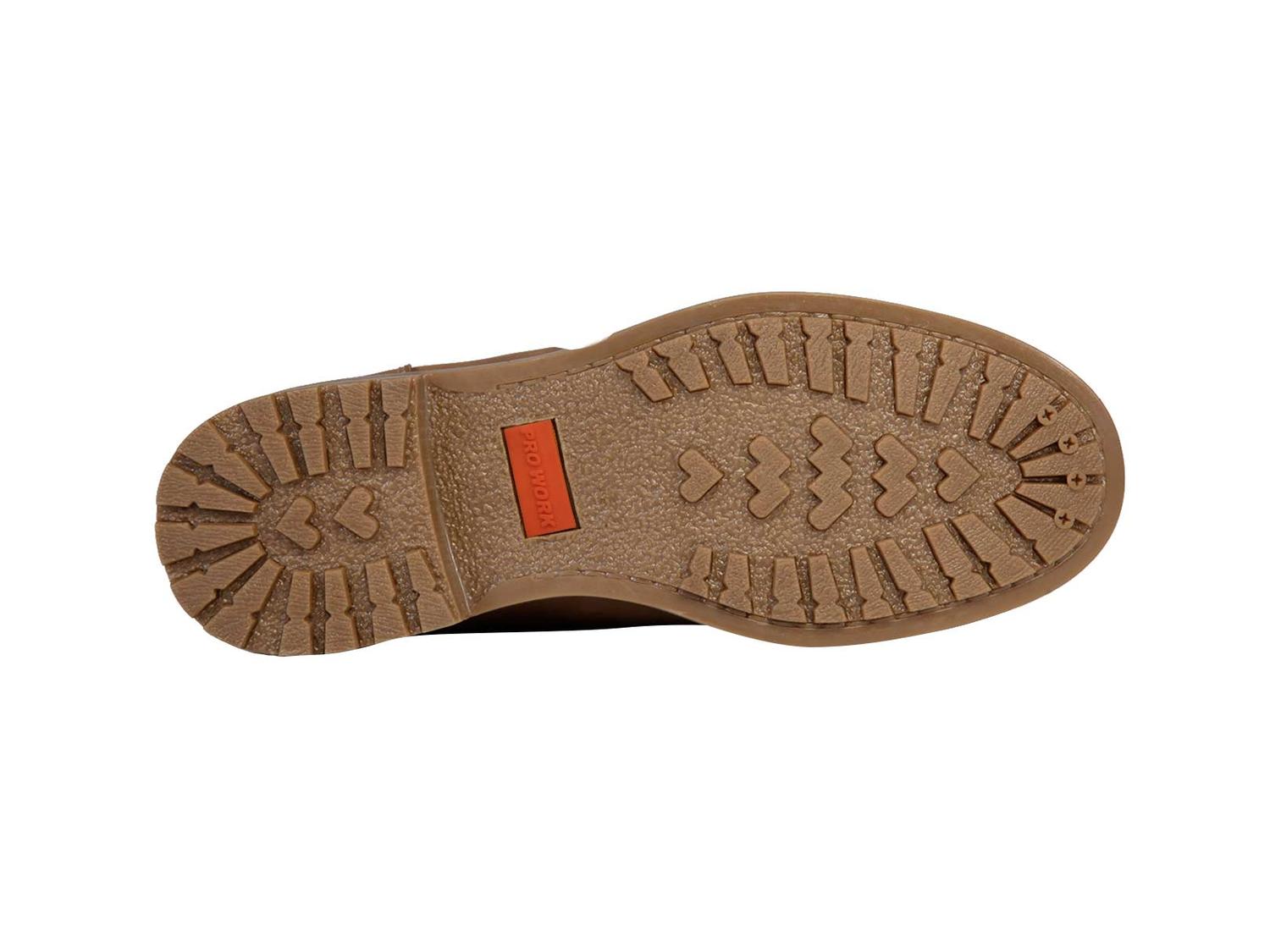 Bota hombre casual Vestir botin PRO WORK 89705 coax Canela — imagen 8
