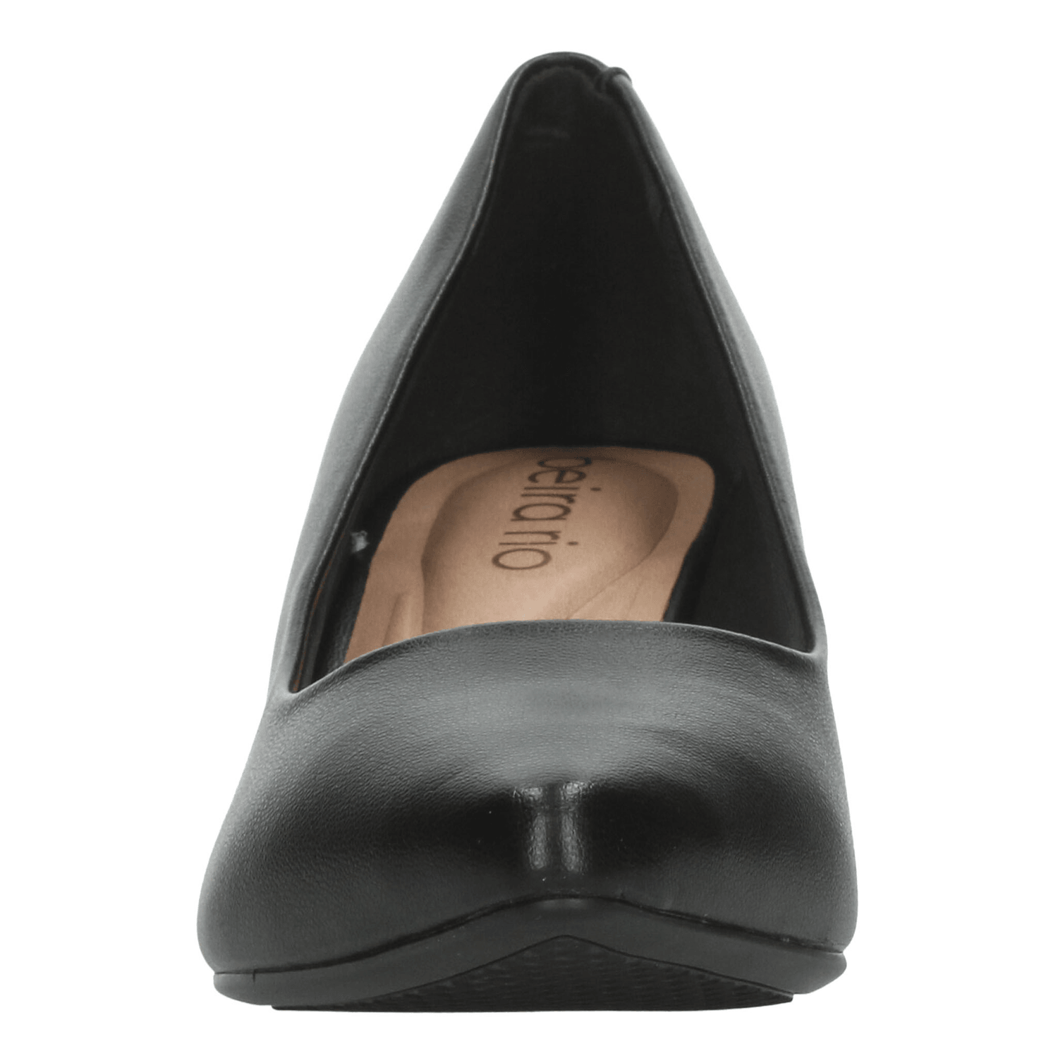 Zapatillas Beira Rio Dama Negro Formal Stiletto Mujer — imagen 7
