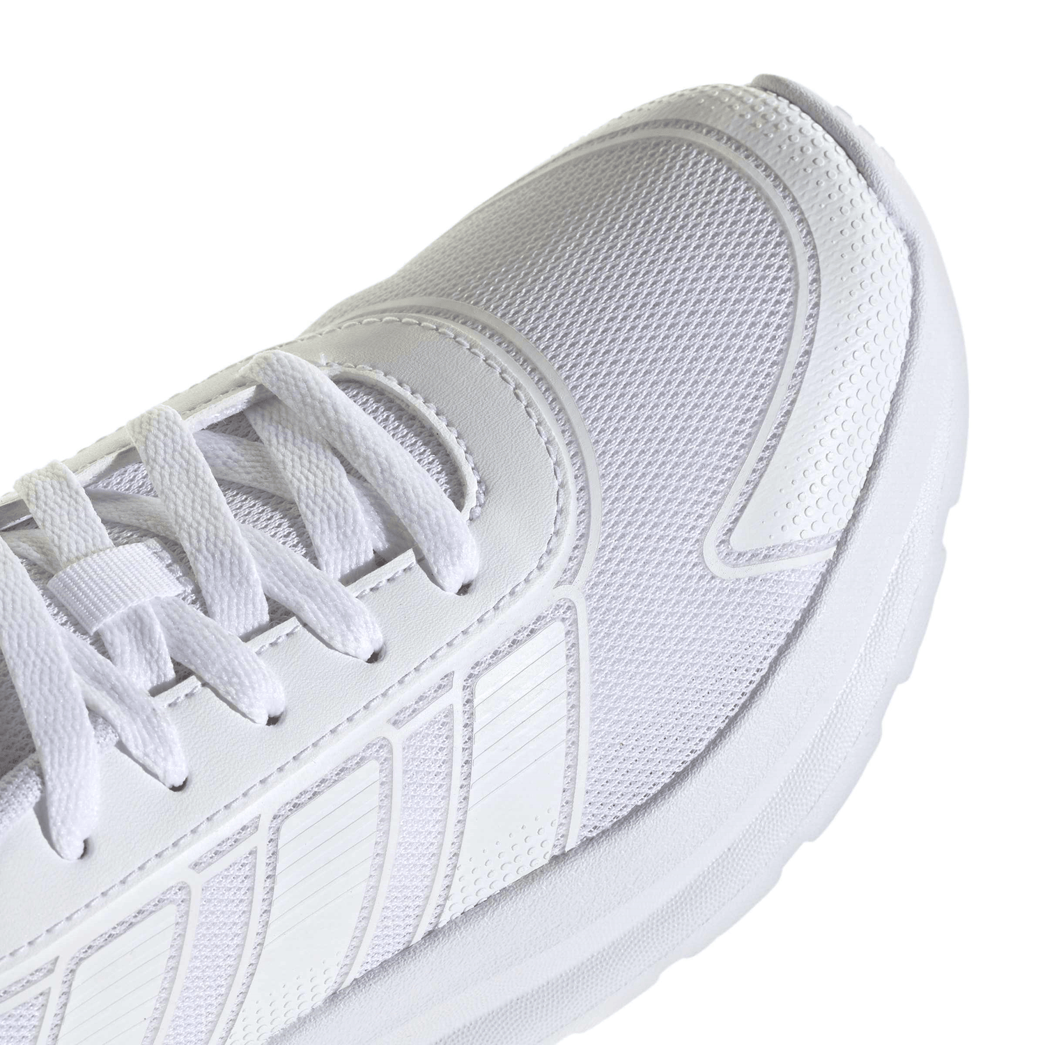 Tenis Adidas Tensaur Run 4.0 Niño Blanco Escolar Infantil T22-26 — imagen 6