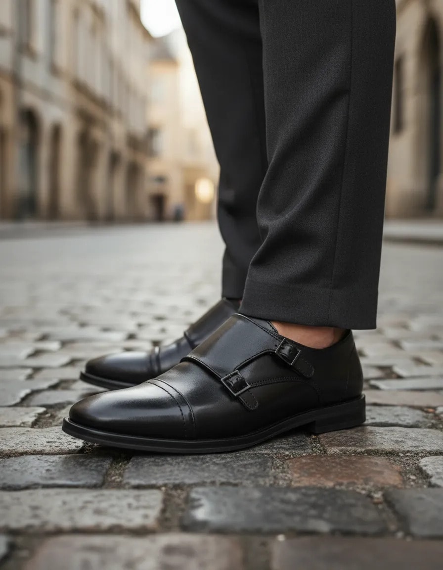 Zapato Vestir Choppard Caballero Monk Monk 1254876 — imagen 5