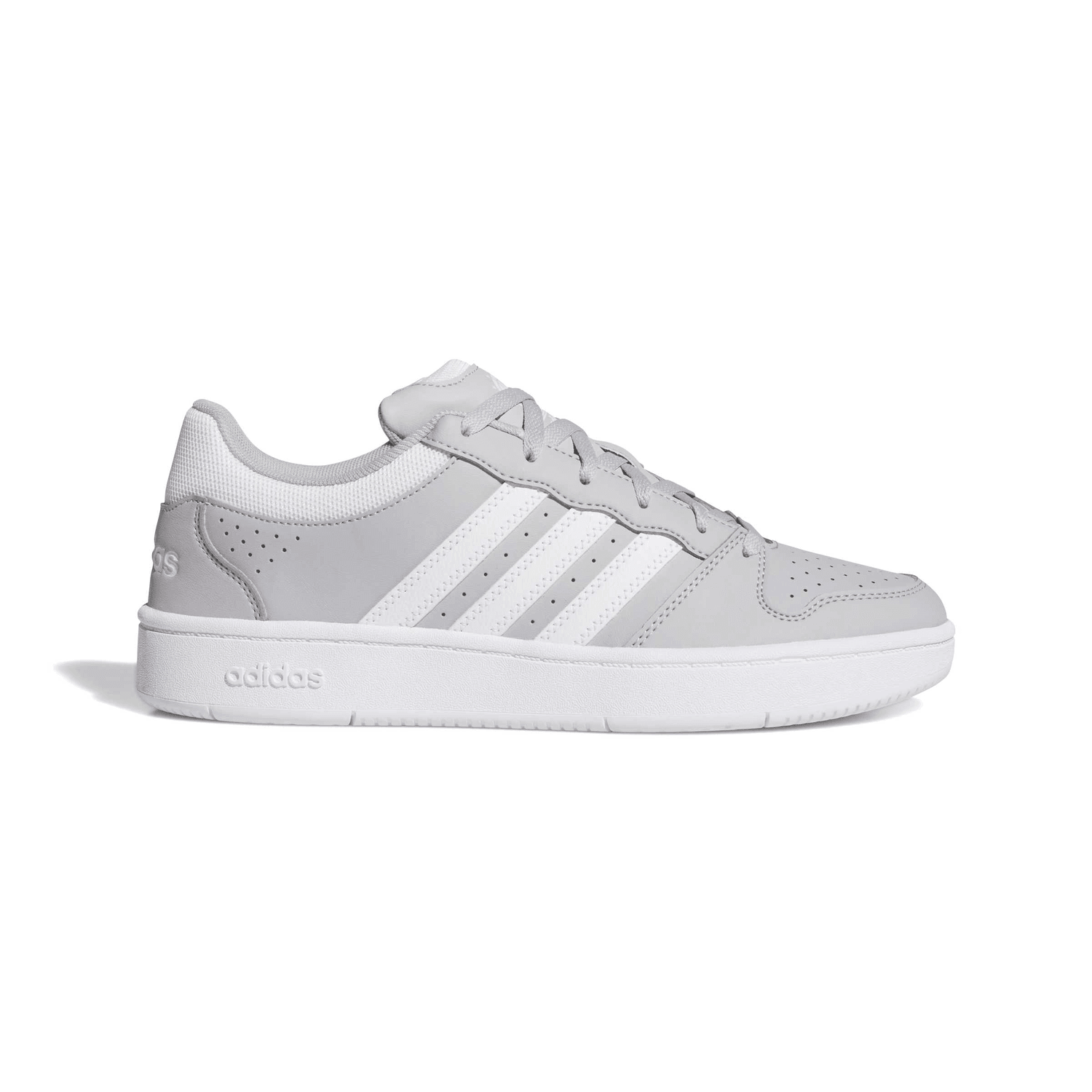 Tenis Adidas Hoops Classic Hombre Casual Gris Caballero — imagen 1