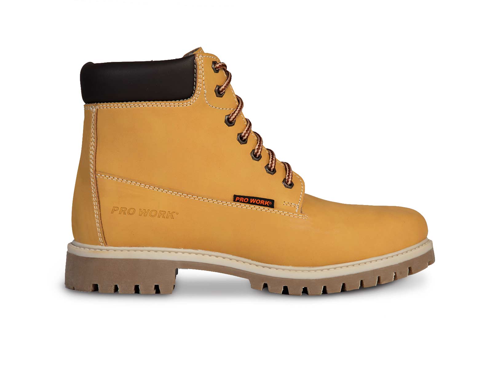 Bota hombre Botin casual caballero PRO WORK 77611 Miel — imagen 11