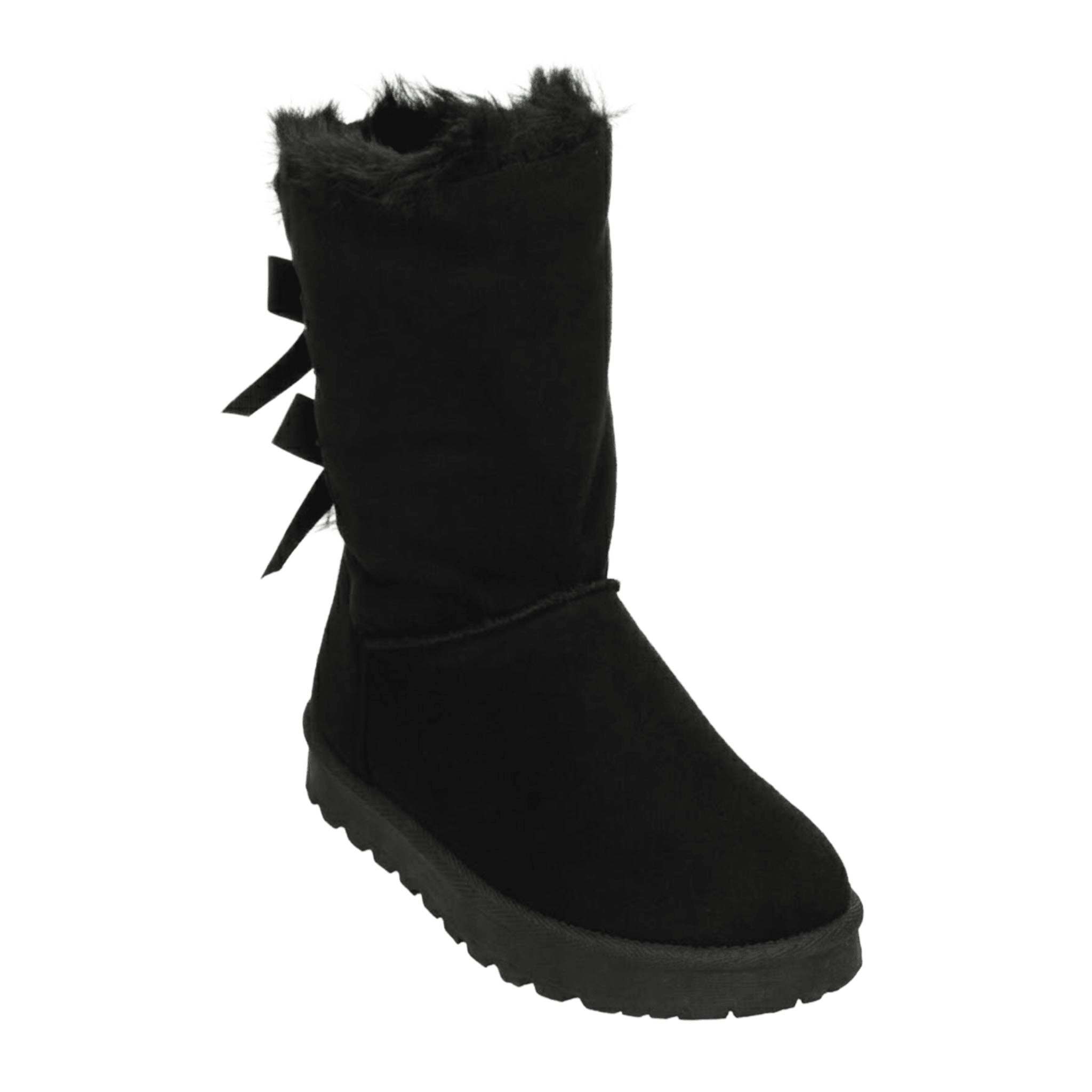 Botas Berlin Dama Casual Invierno Peluche Negro Mujer — imagen 13