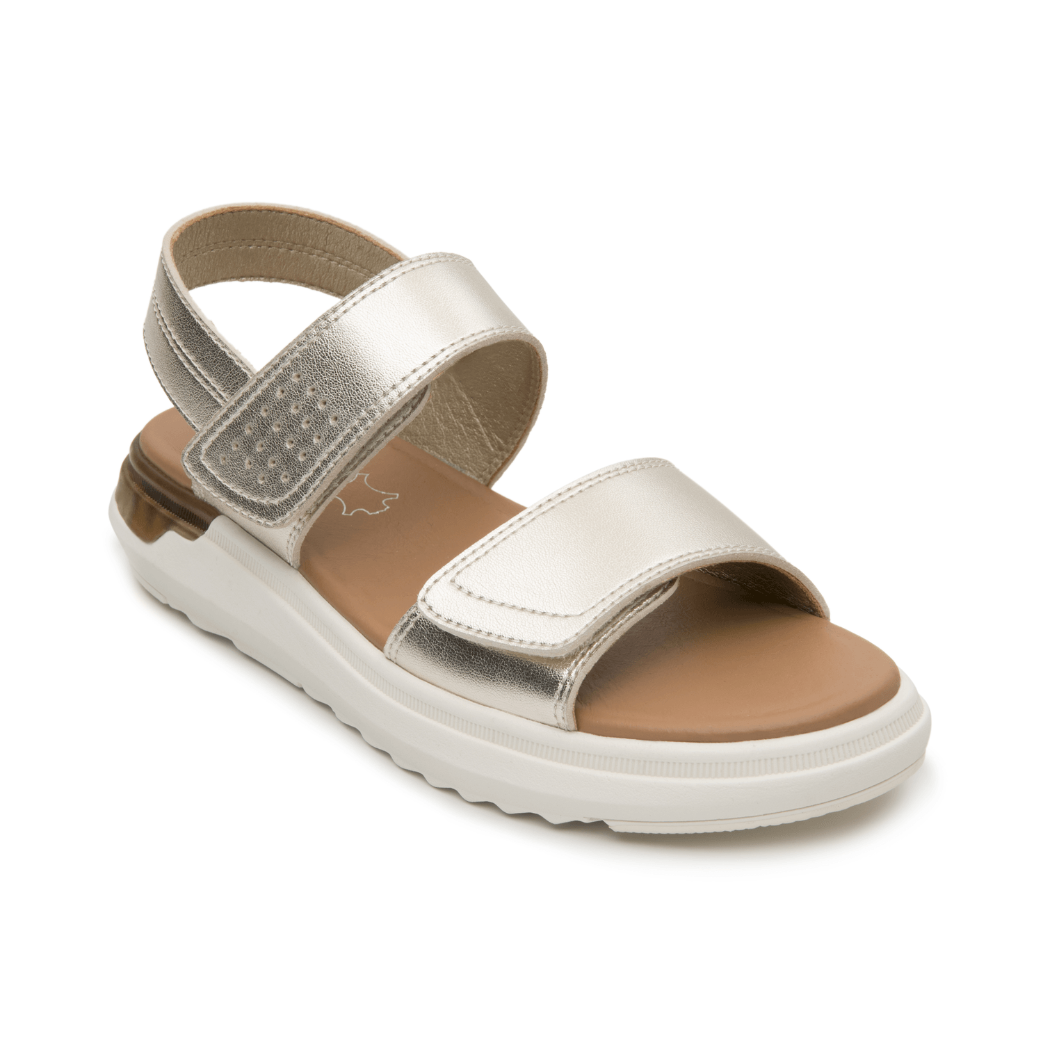 Sandalias Flexi Dama Dorado Casual Para Mujer — imagen 3