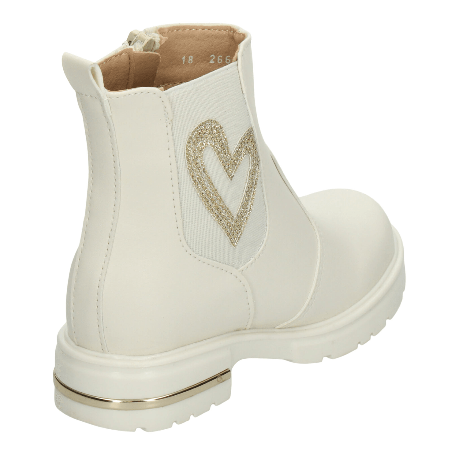 Bota Yuyin Niña Casual Cierre Cómodo Latte Infantil T22-26 — imagen 3