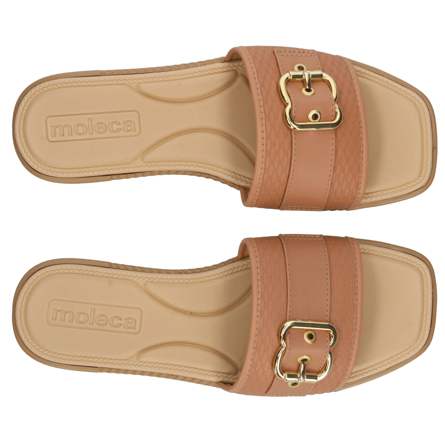 Sandalias Dama Moleca Café Casual Mujer — imagen 11
