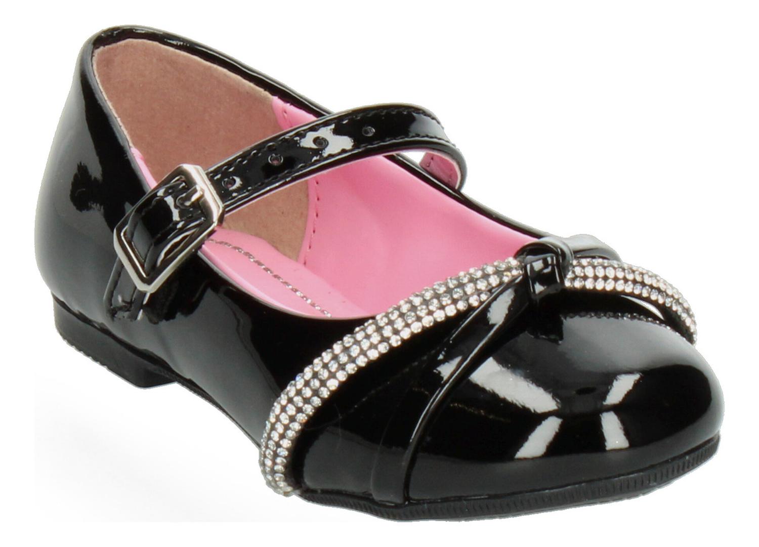 Zapato Tropicana Niña Casual Ajuste Hebilla Negro Infantil T15-22 — imagen 3