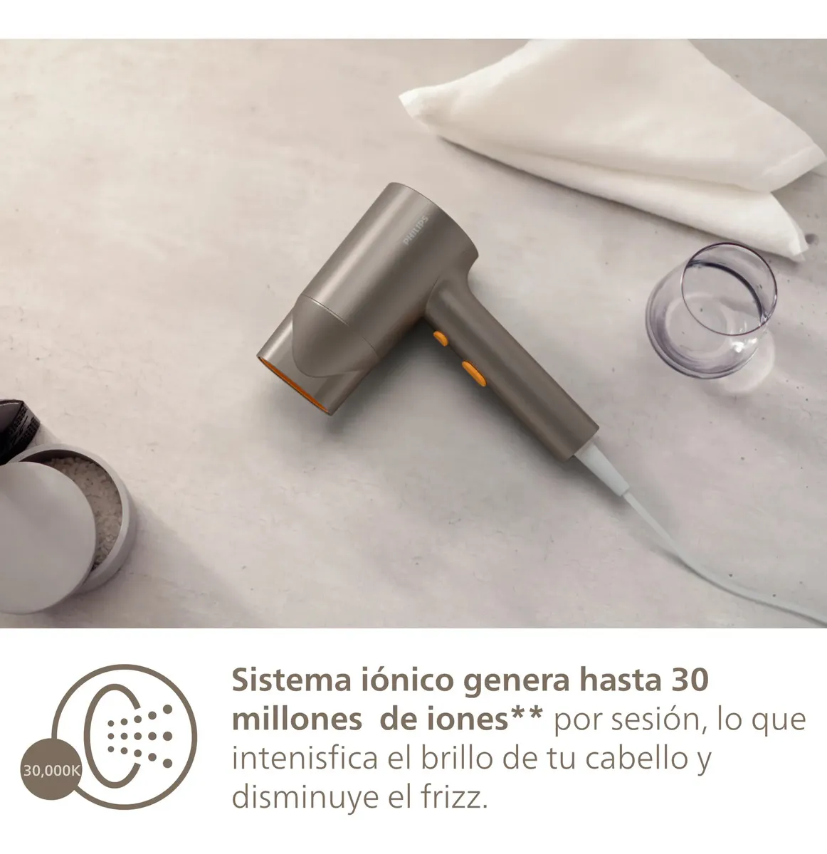 Philips BHD321/01 Secadora de Cabello Serie 3000 1600W con Tecnología ThermoProtect — imagen 4