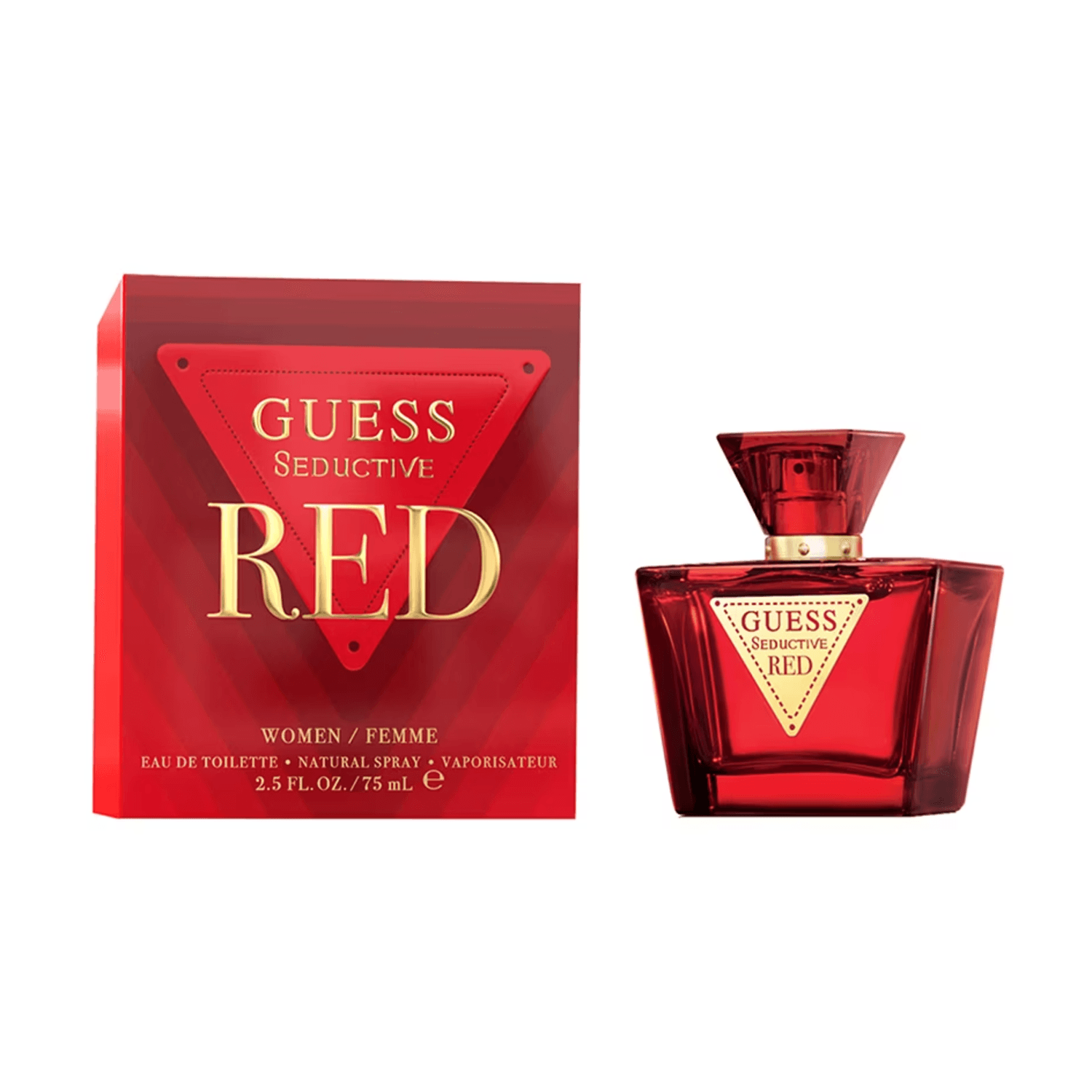 GUESS SEDUCTIVE RED EDT 75 ML DAMA — imagen 2