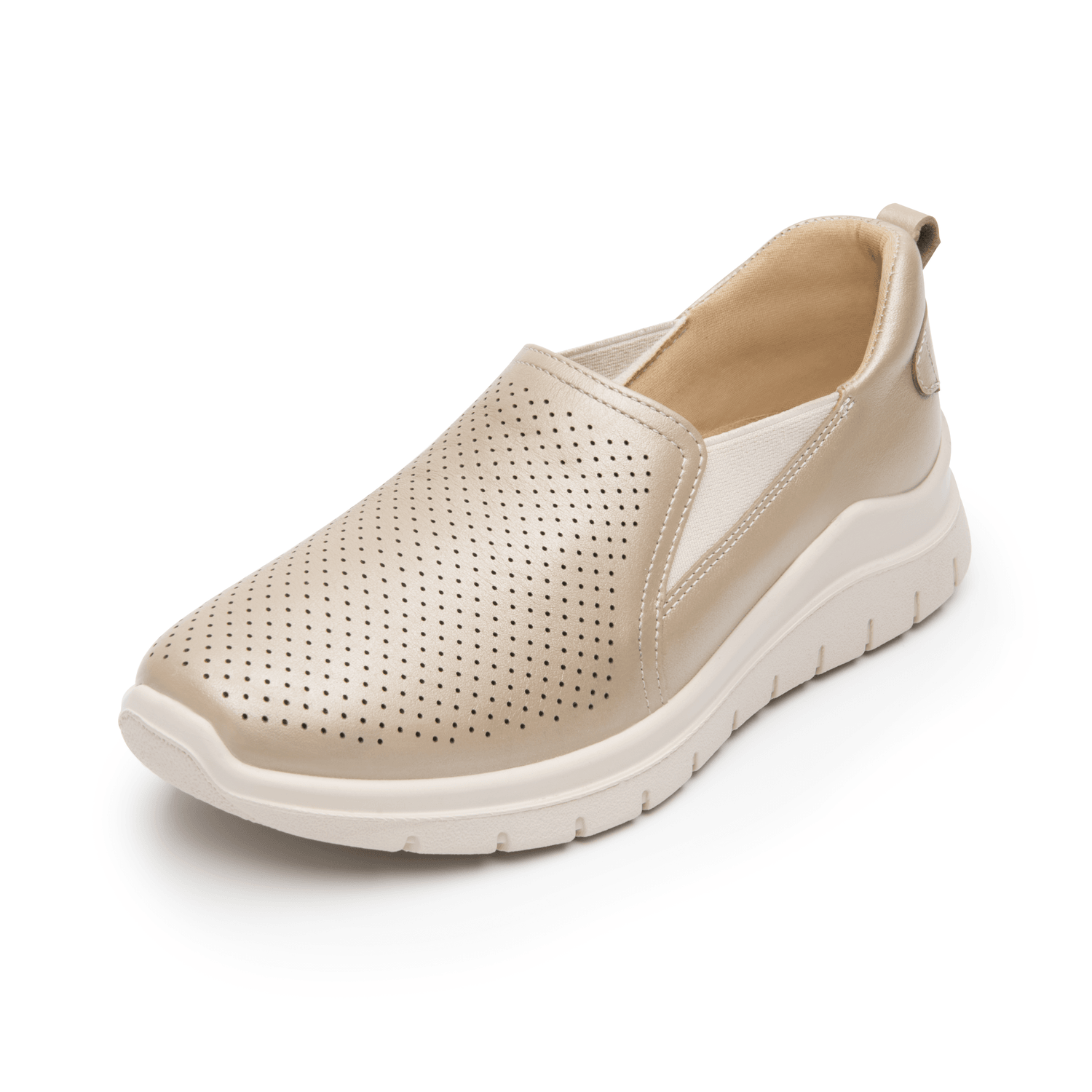 Zapato Dama Flexi Dorado Confort Mujer — imagen 4