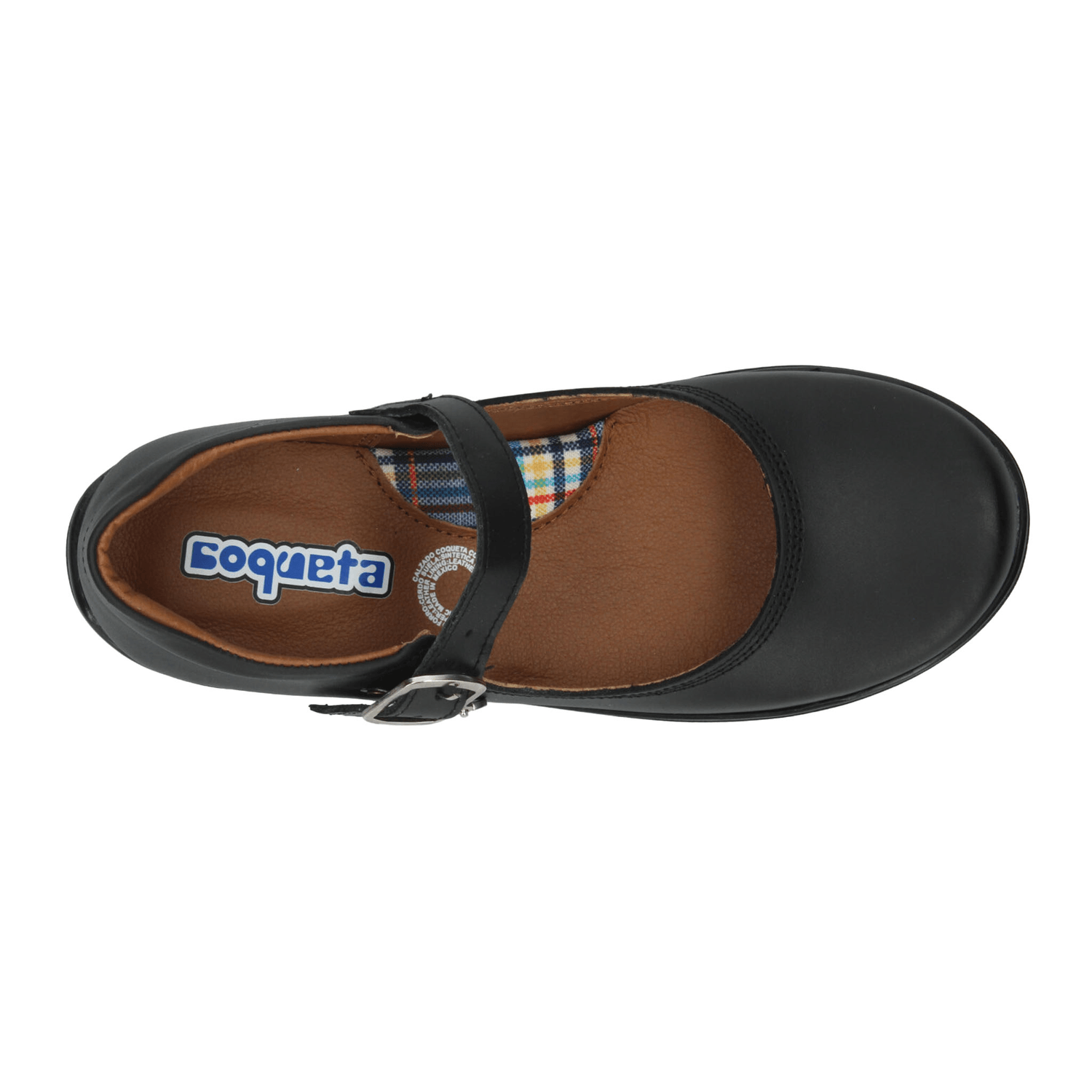 Zapato Coqueta Niña Escolar Negro Infantil T17-22 — imagen 8