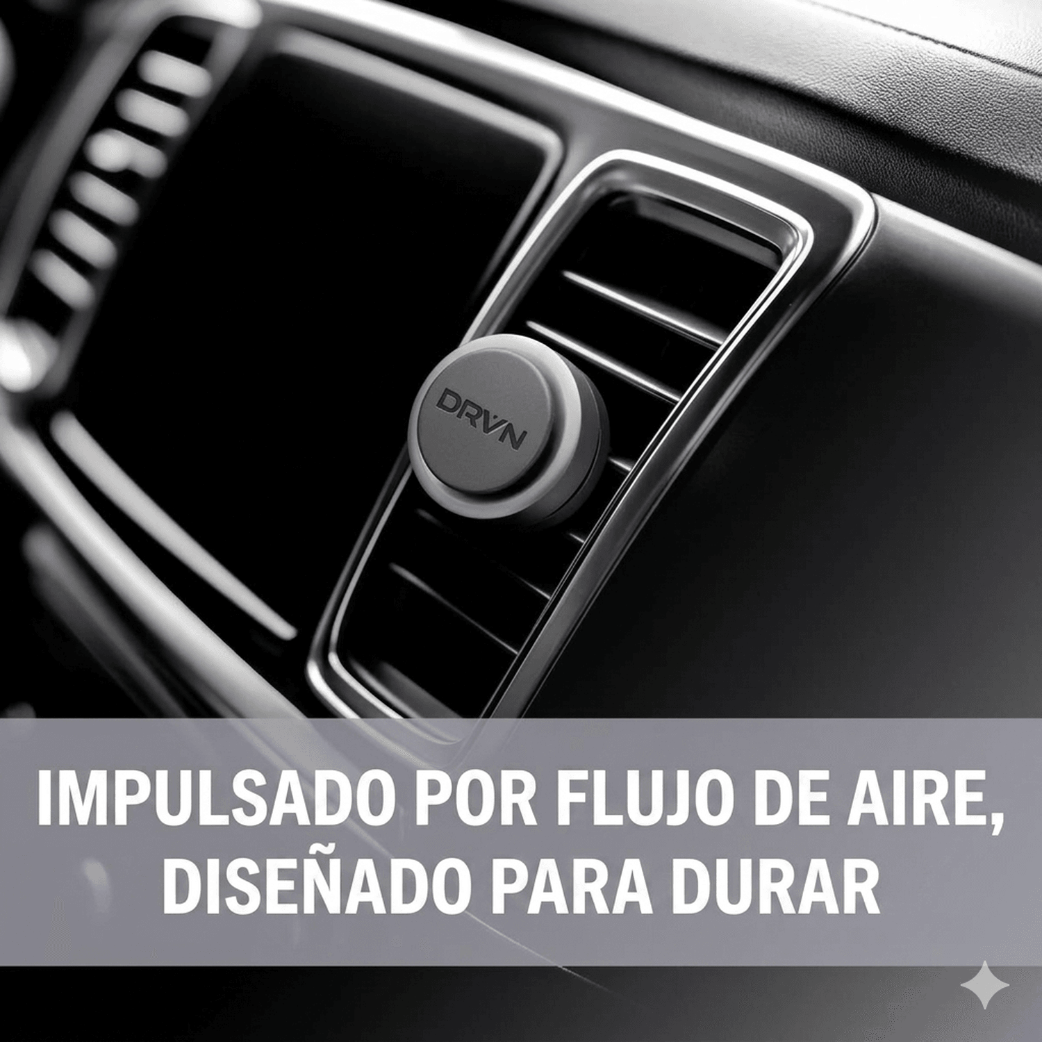 Aromatizante Coche Casa DRVN clip rejilla ventilación Dark Sky — imagen 5