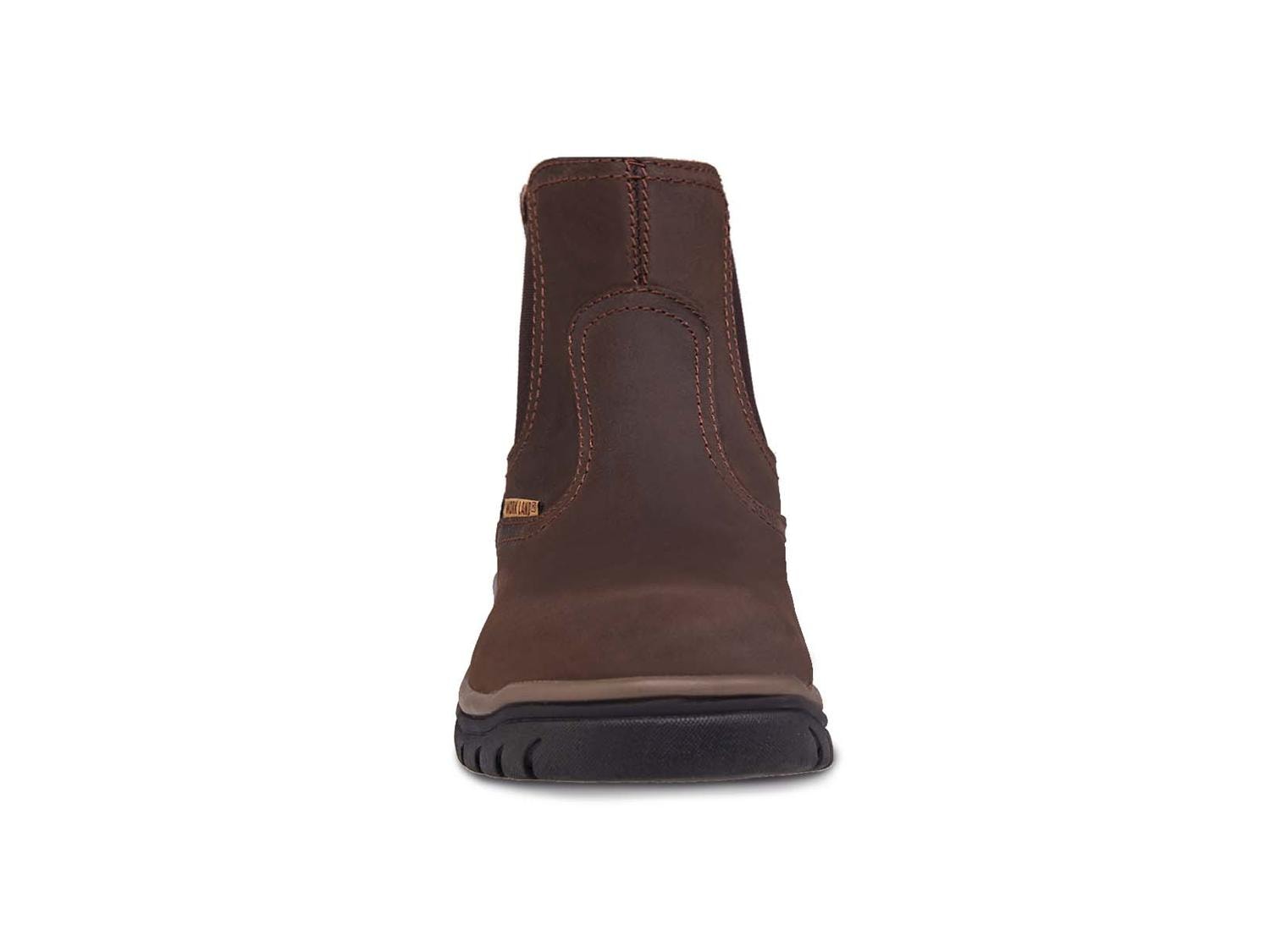 Bota hombre trabajo casual botín vaquera WORKLAND 77436 Café — imagen 3