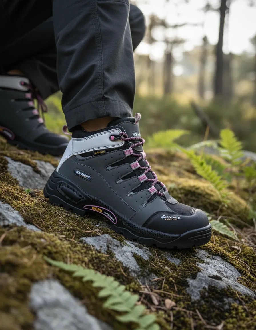 Bota Discovery Expedition 1958 Mujer Gris Industrial — imagen 8