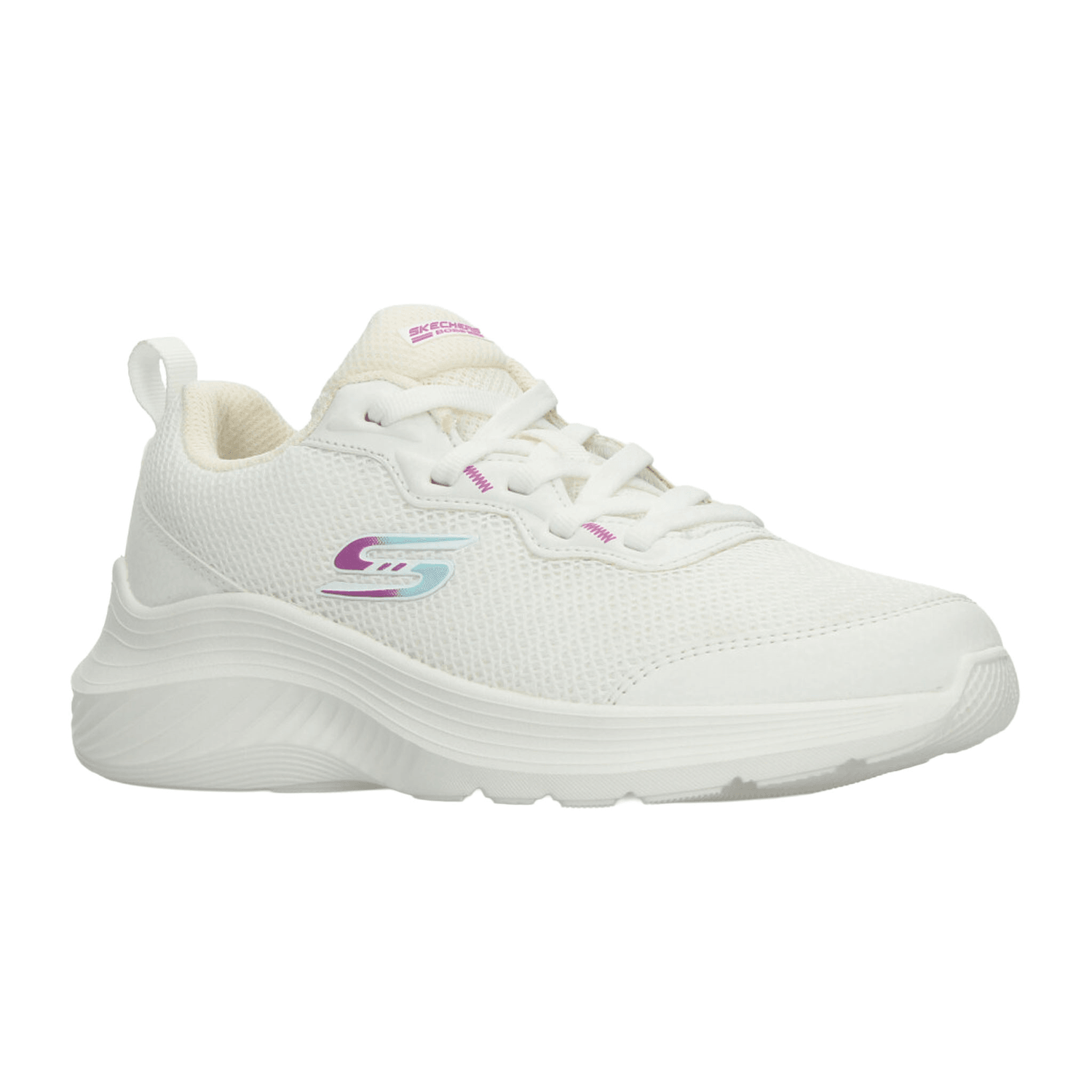 Tenis Skechers Bobs Dama Blanco Deportivo Para Mujer — imagen 3