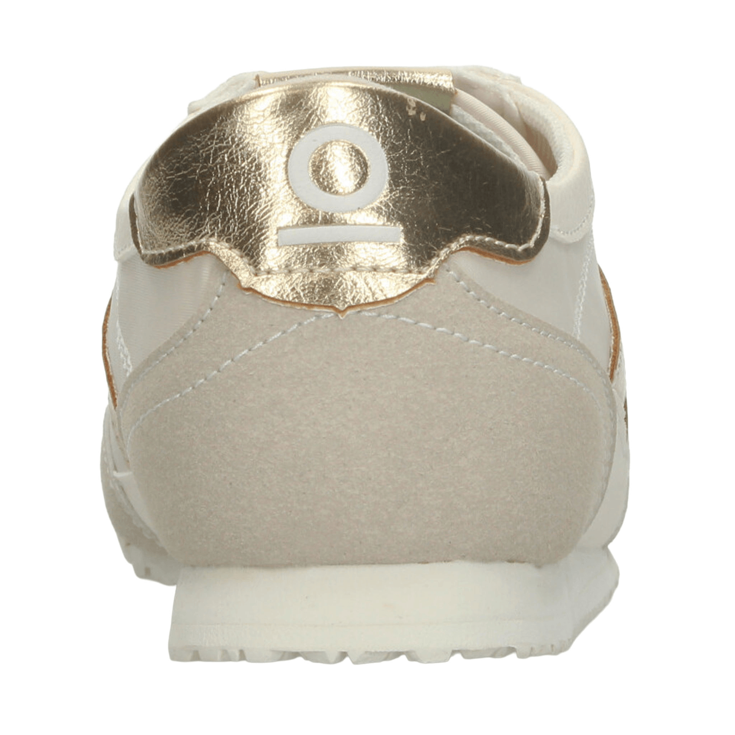 Tenis Ozono Dama Casual Beige Dorado Mujer — imagen 7