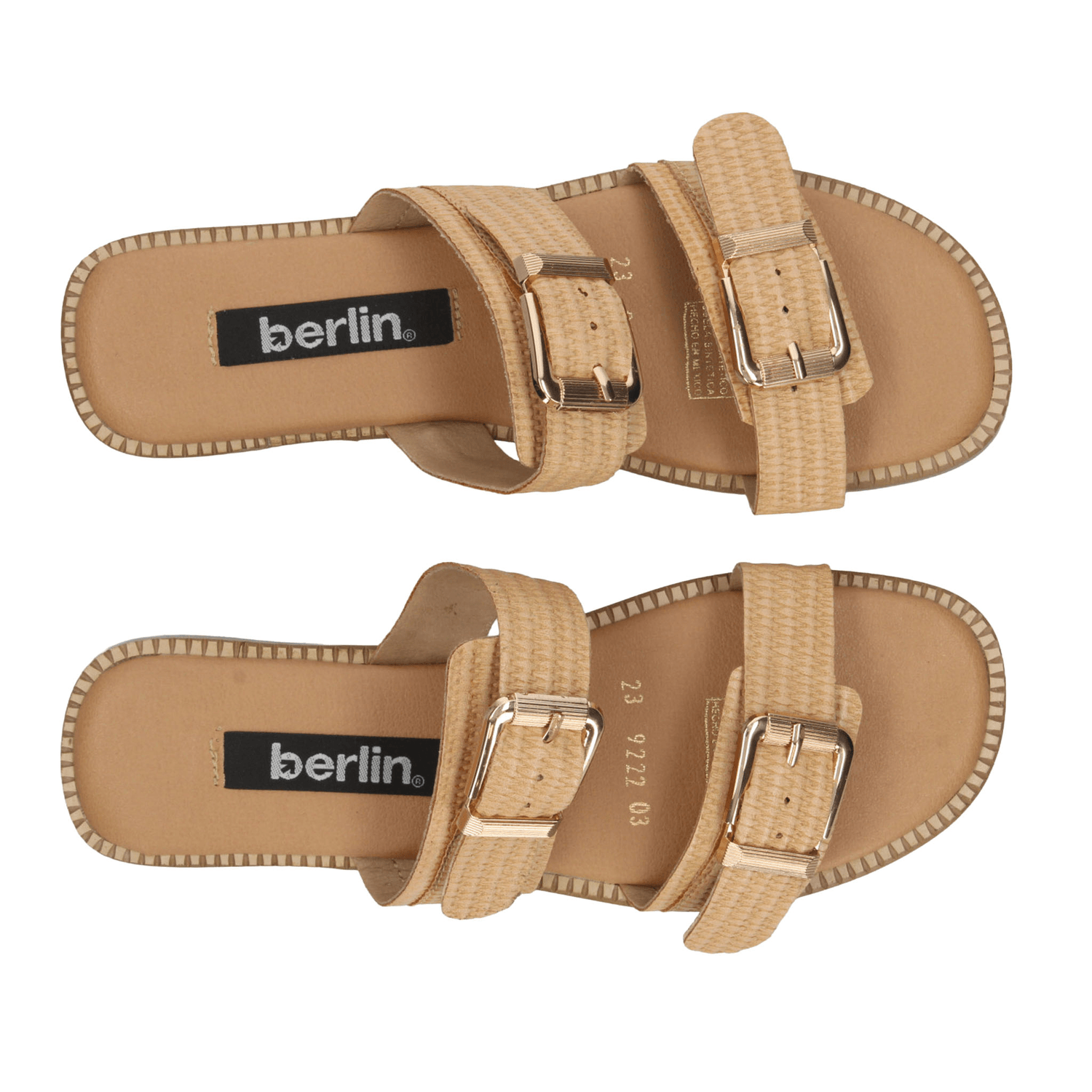 Sandalias Berlin Dama Casual Beige Mujer — imagen 10