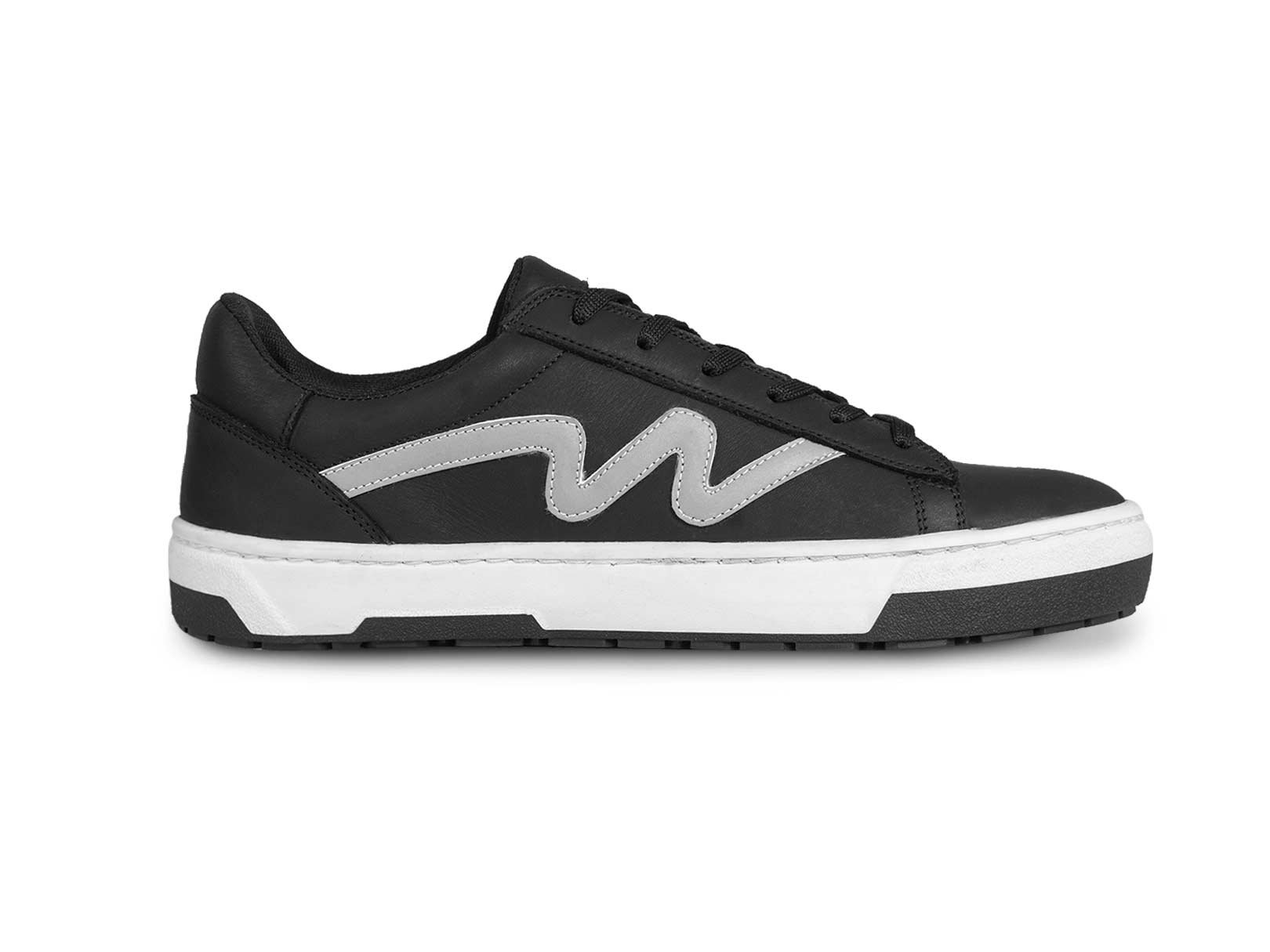 Tenis motociclista hombre moto biker WKL 80204 Negro — imagen 13