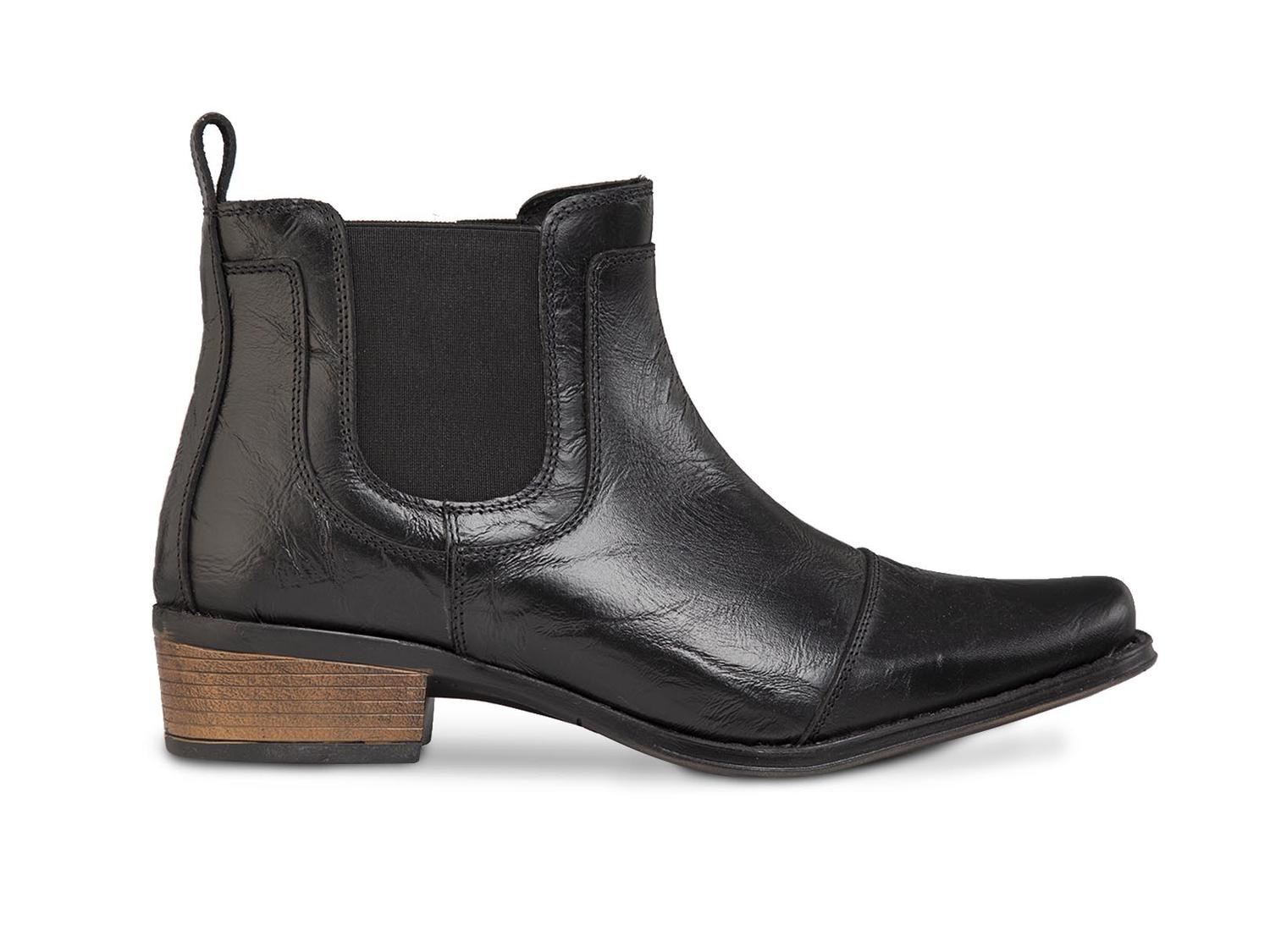 Bota vaquera hombre botín caballero Urban Cowboy 40706 negro — imagen 2
