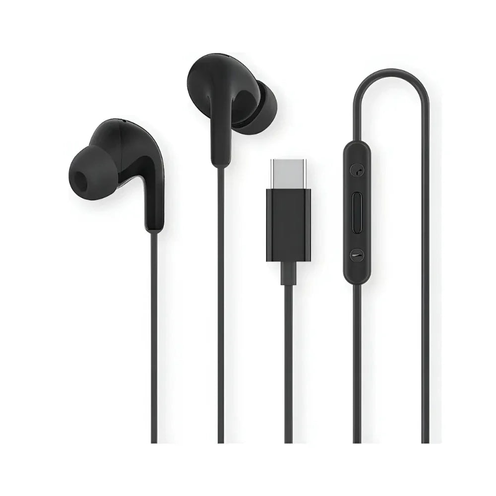Audífonos Alámbricos Xiaomi Mi In-Ear Tipo C - Negro — imagen 2