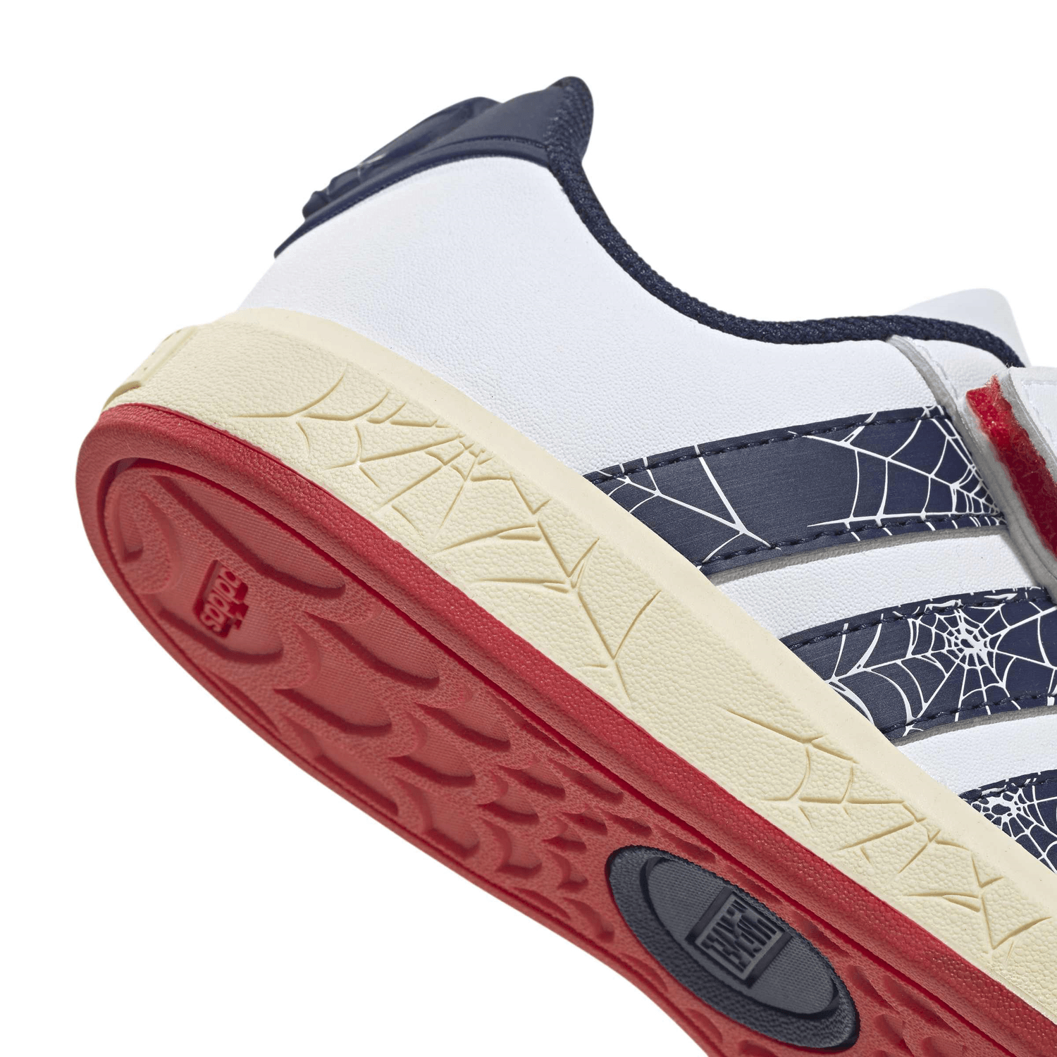 Tenis Adidas Grand Court Niño Spider-man Hombre Araña Blanco Infantil T17-22 — imagen 5