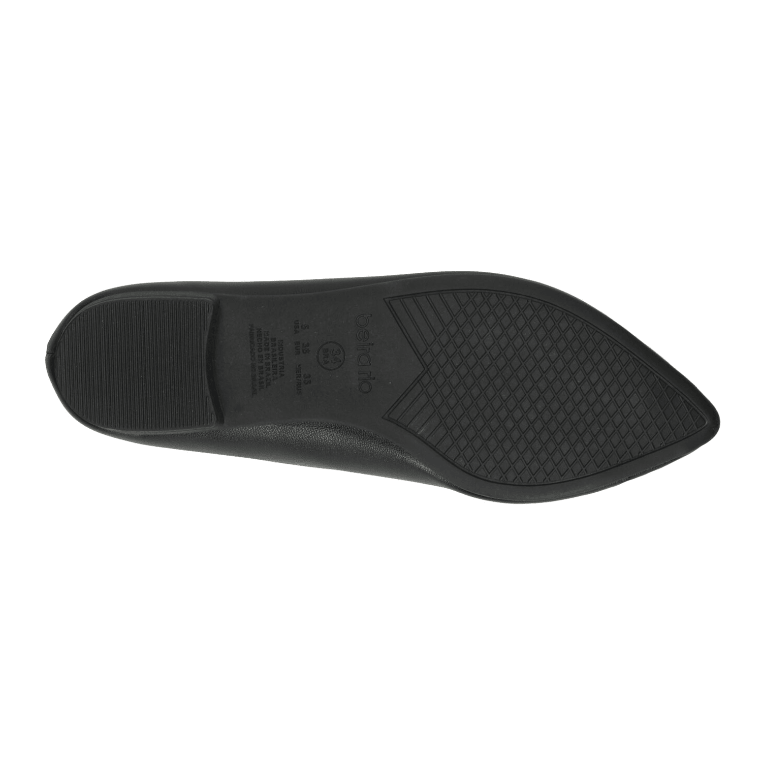 Flats Beira Rio Dama Negro Casual Formal Mujer — imagen 10