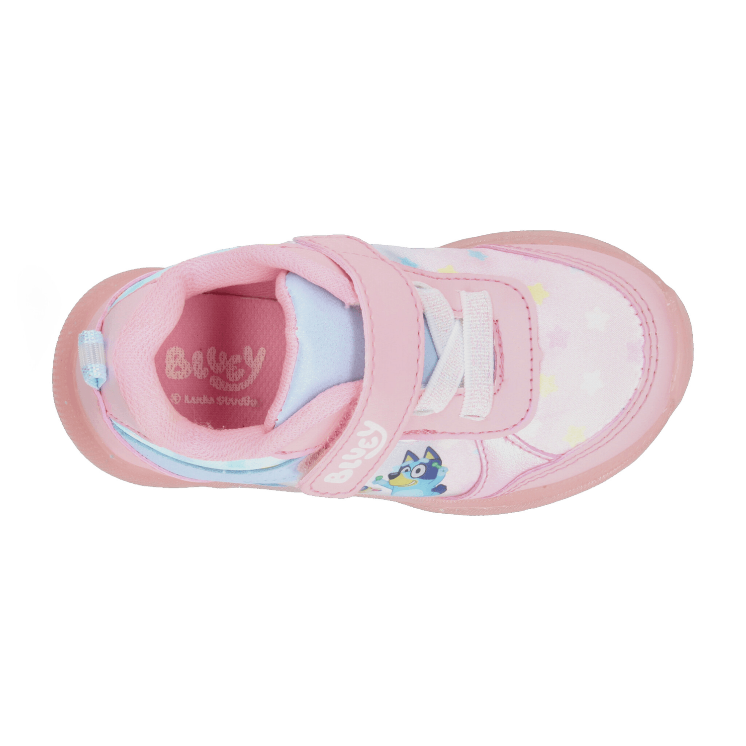 Tenis Bluey Niña Bebé Luz Led Rosa Infantil T12-15 — imagen 8