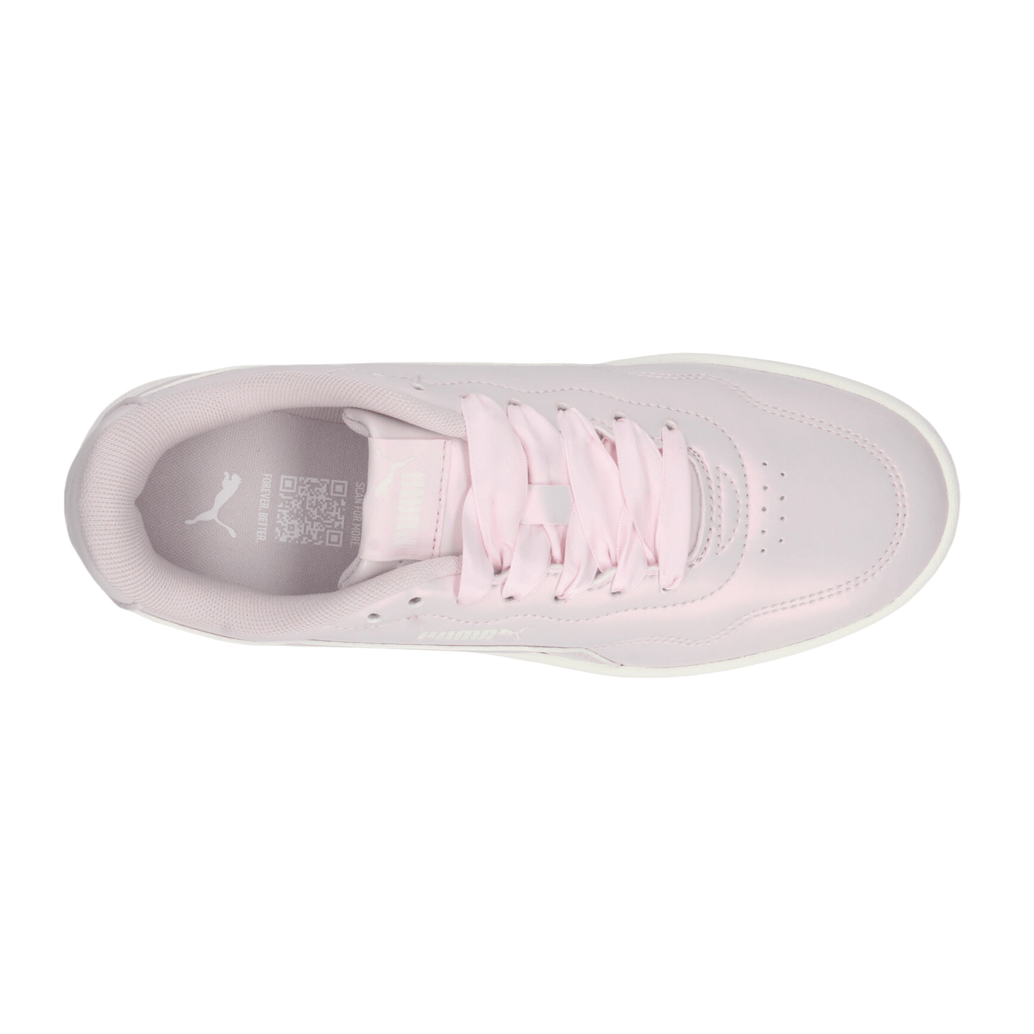 Tenis Puma Court Dama Casual Cómodo Deportivo Lila Mujer — imagen 8