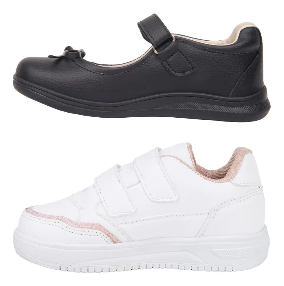Zapato Escolar Mirage Niña Y Tenis Liso 1342191 — imagen 14