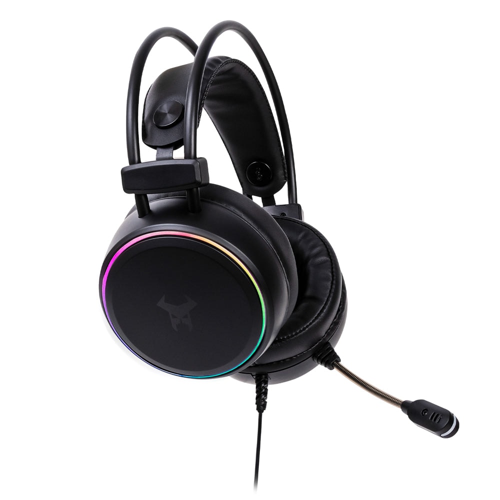 Audífonos Gamer Híbridos On ear STF Beast MSA-010: Triple conexión, Videojuegos, Micrófono ajustable, Luz, Sonido 7.1 Digital — imagen 5