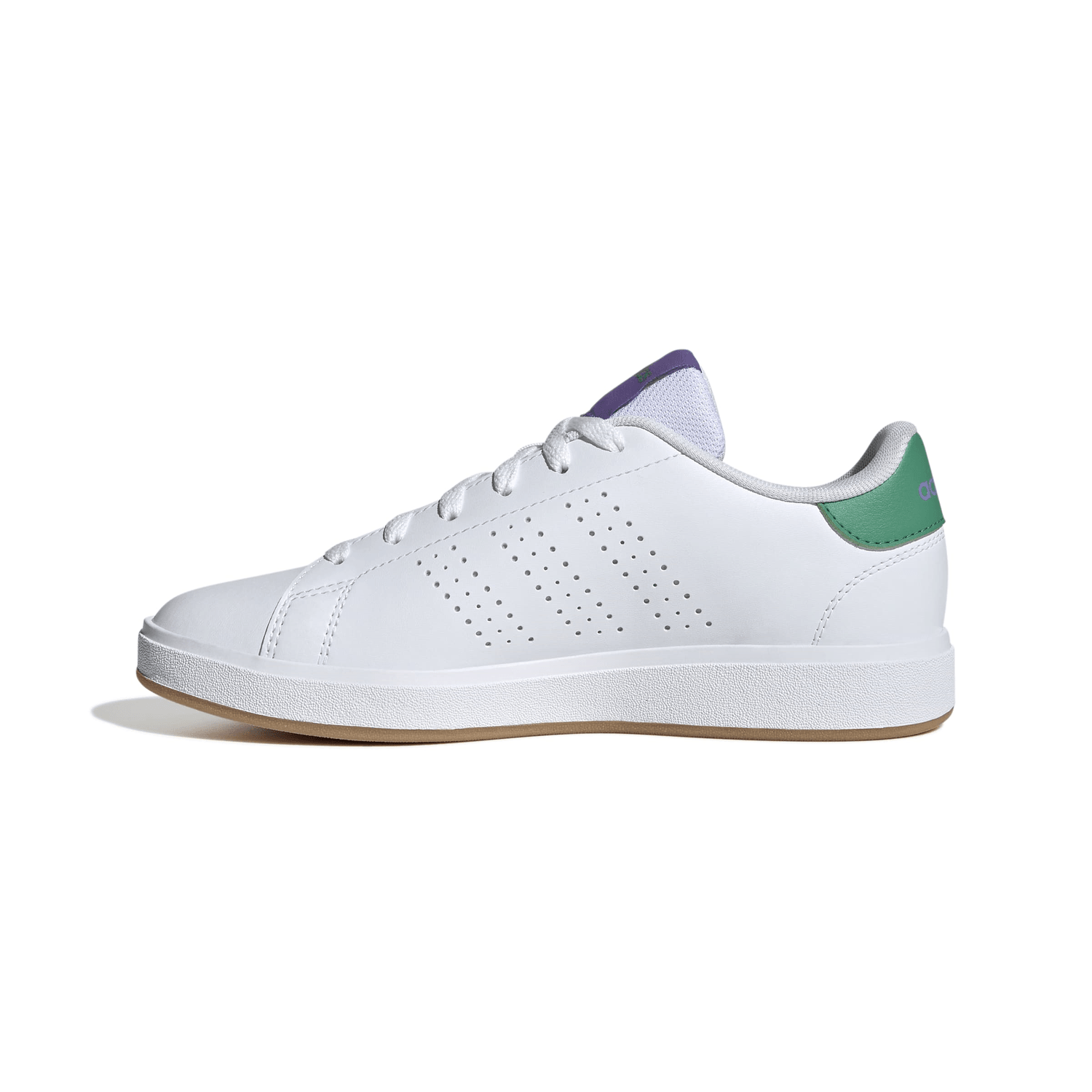Tenis Adidas Advantage Base 2.0 Dama Casual Blanco Mujer — imagen 4