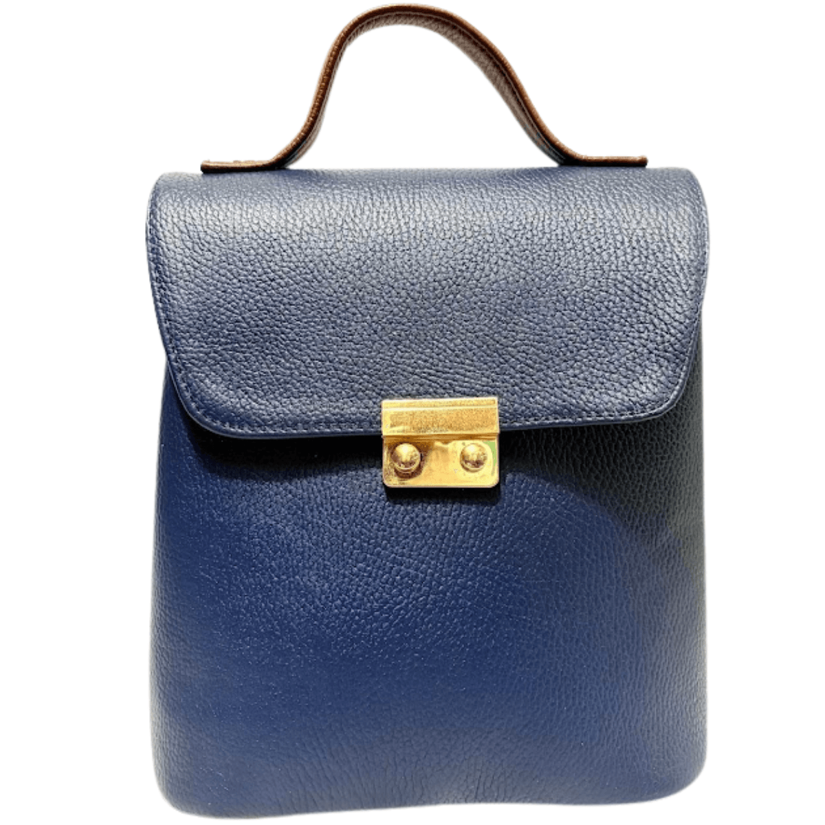 Bolsa Mochila Mariconera Para Dama De Piel Roxana — imagen 11