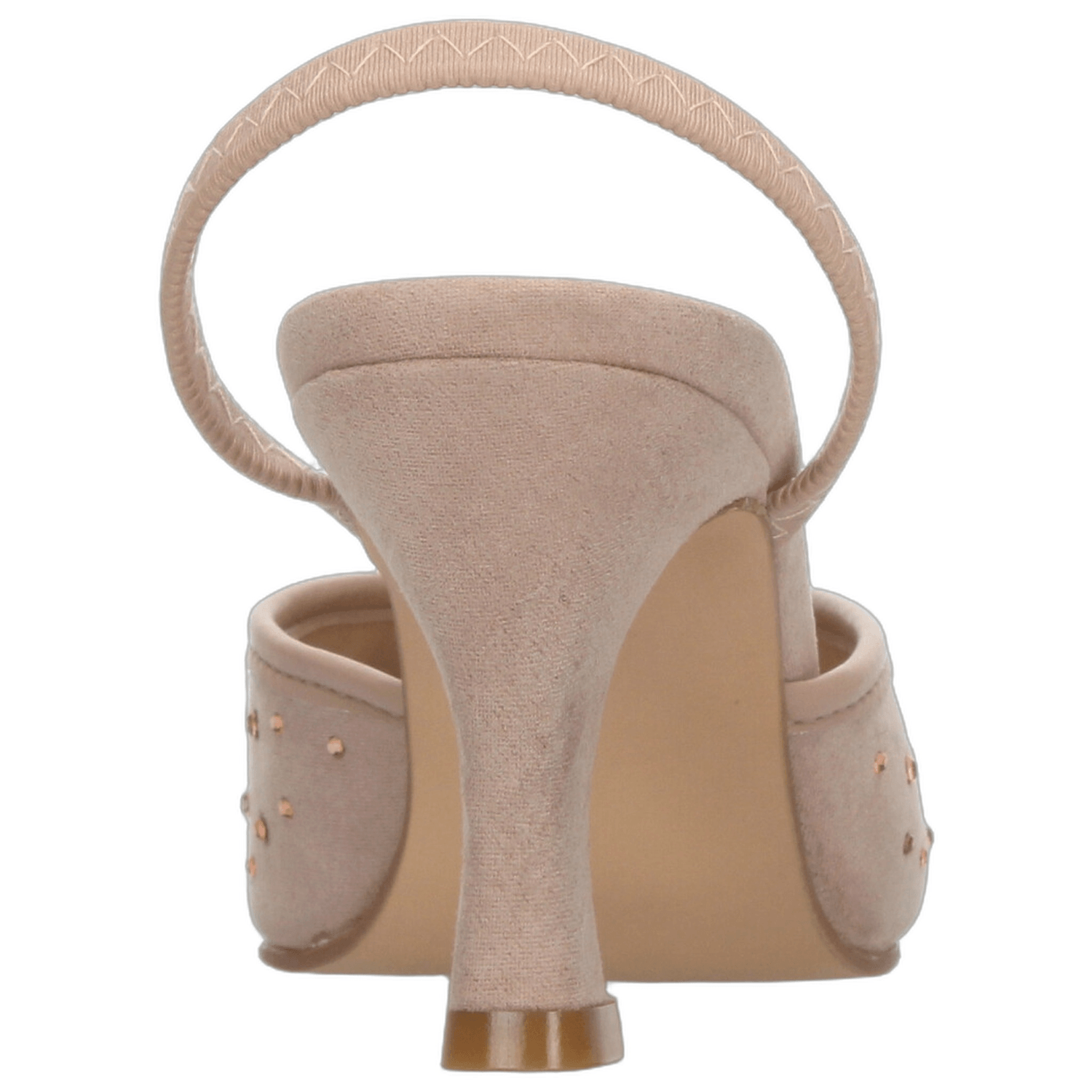 Zapatillas Paulina Dama Nude Casual Tacón Slingback Mujer — imagen 7